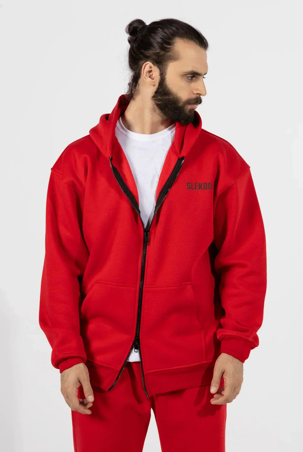 Unisex Signature Oversize Zipper Hoodie