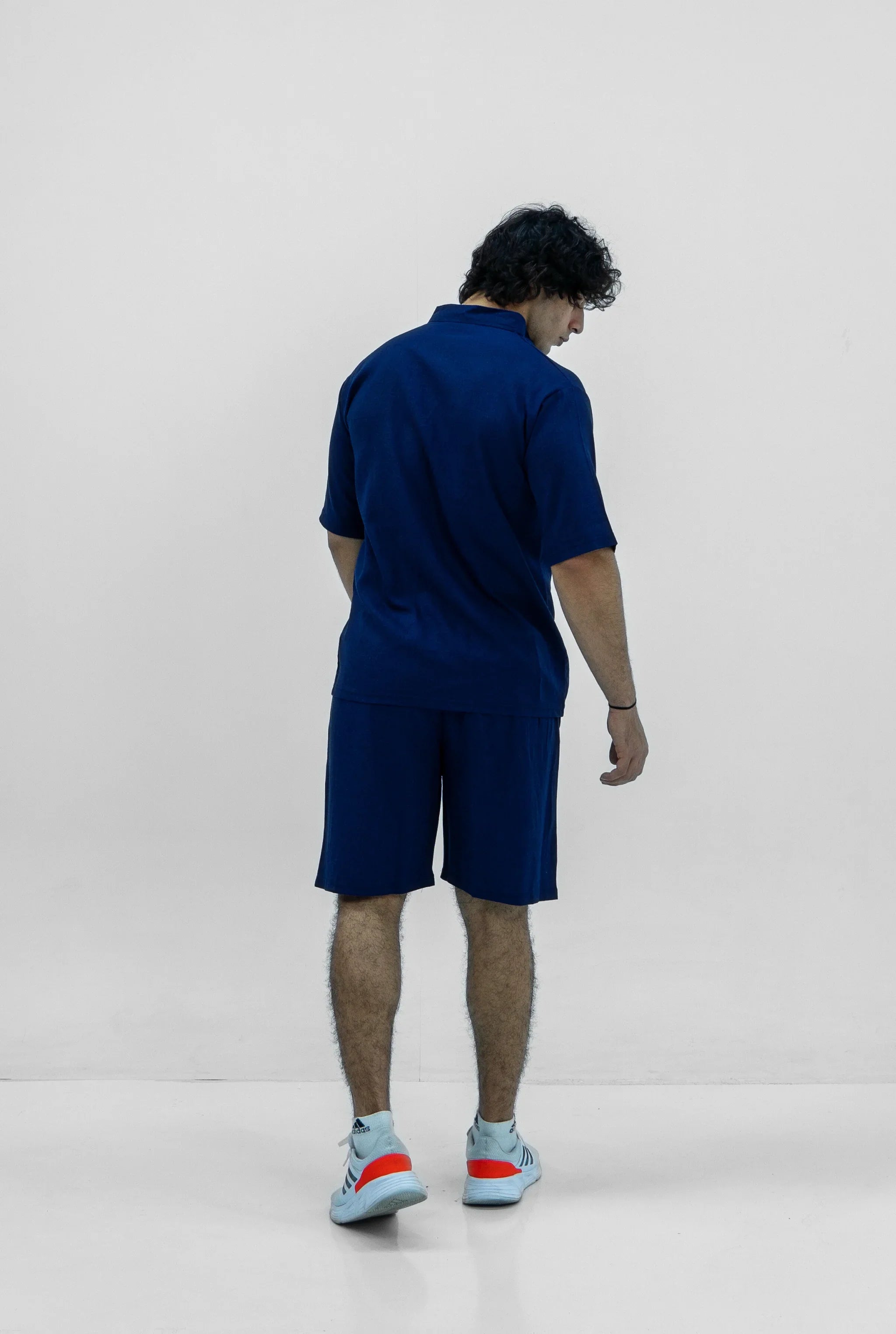 Men S25 Linen Shirt & Shorts Set