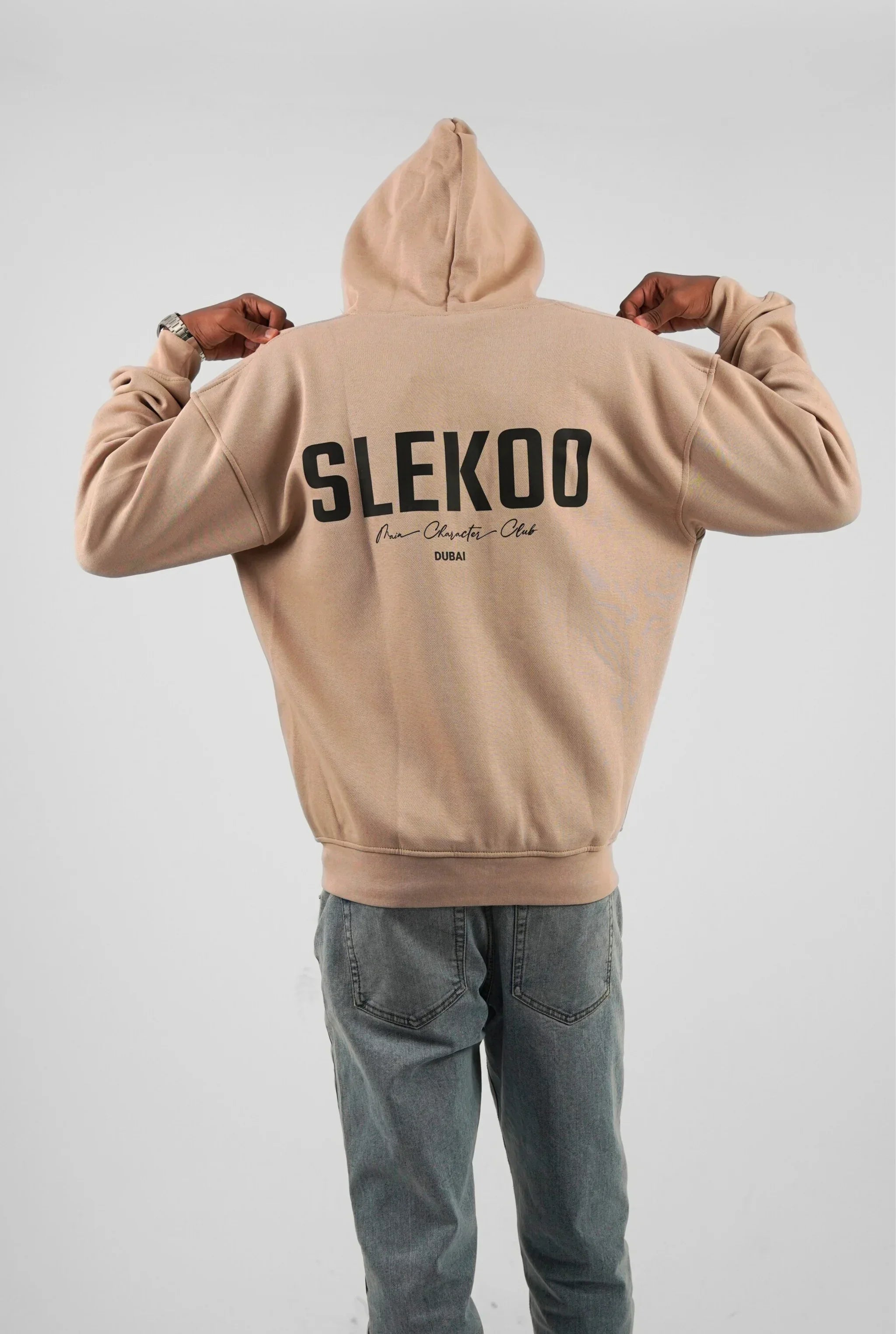 Unisex Signature Oversize Zipper Hoodie