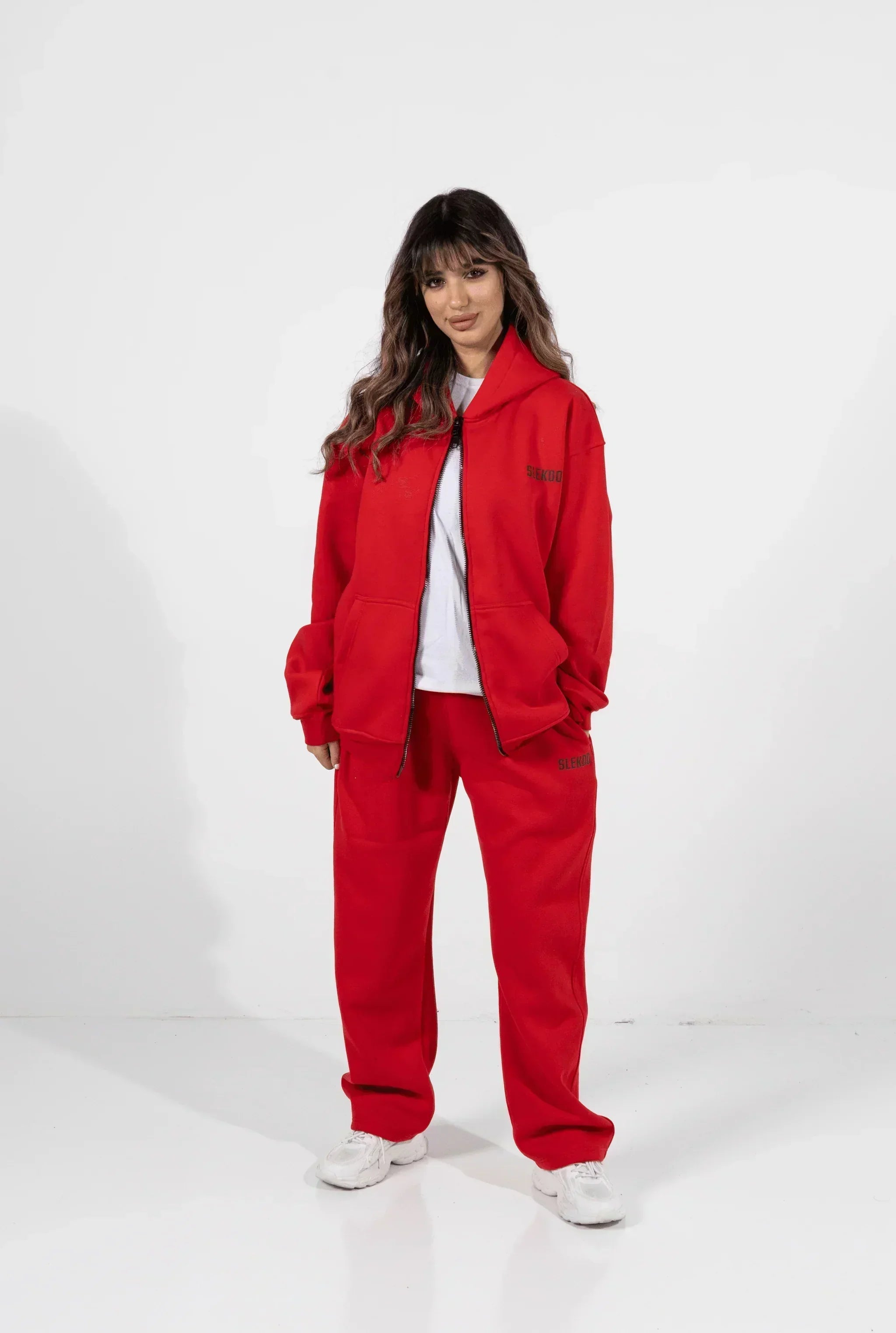 Unisex Signature Oversize Zipper Hoodie