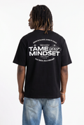 Grinders Black Unisex Oversize T-Shirt
