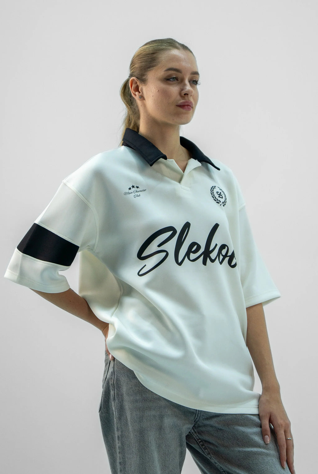 Unisex Polo MCC Oversize Jersey Off White Edition