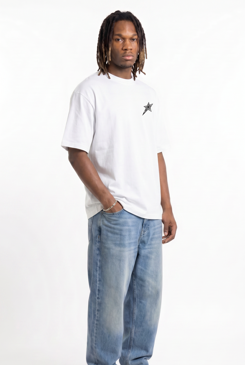 All-Stars White Unisex Oversize T-Shirt
