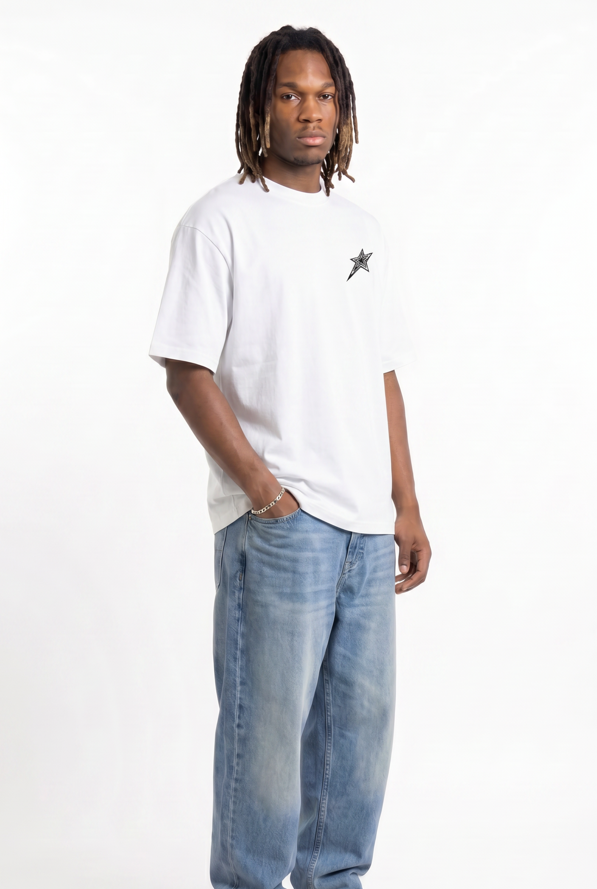All-Stars White Unisex Oversize T-Shirt