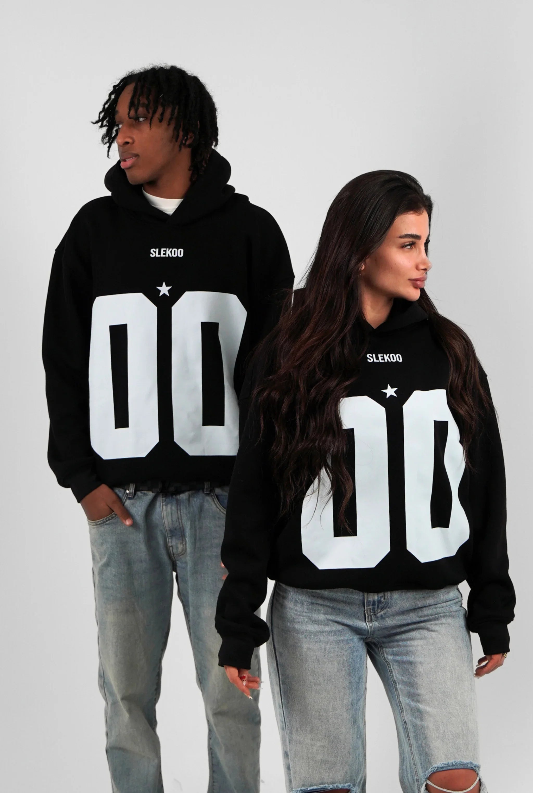 Unisex All-Stars Oversize Hoodie Black Edition