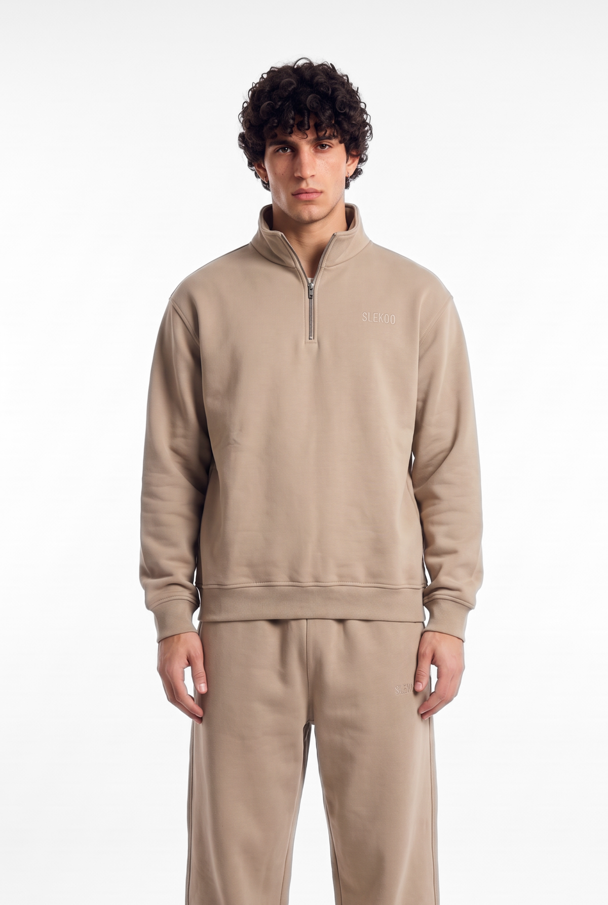 Basic Zipper Sweater