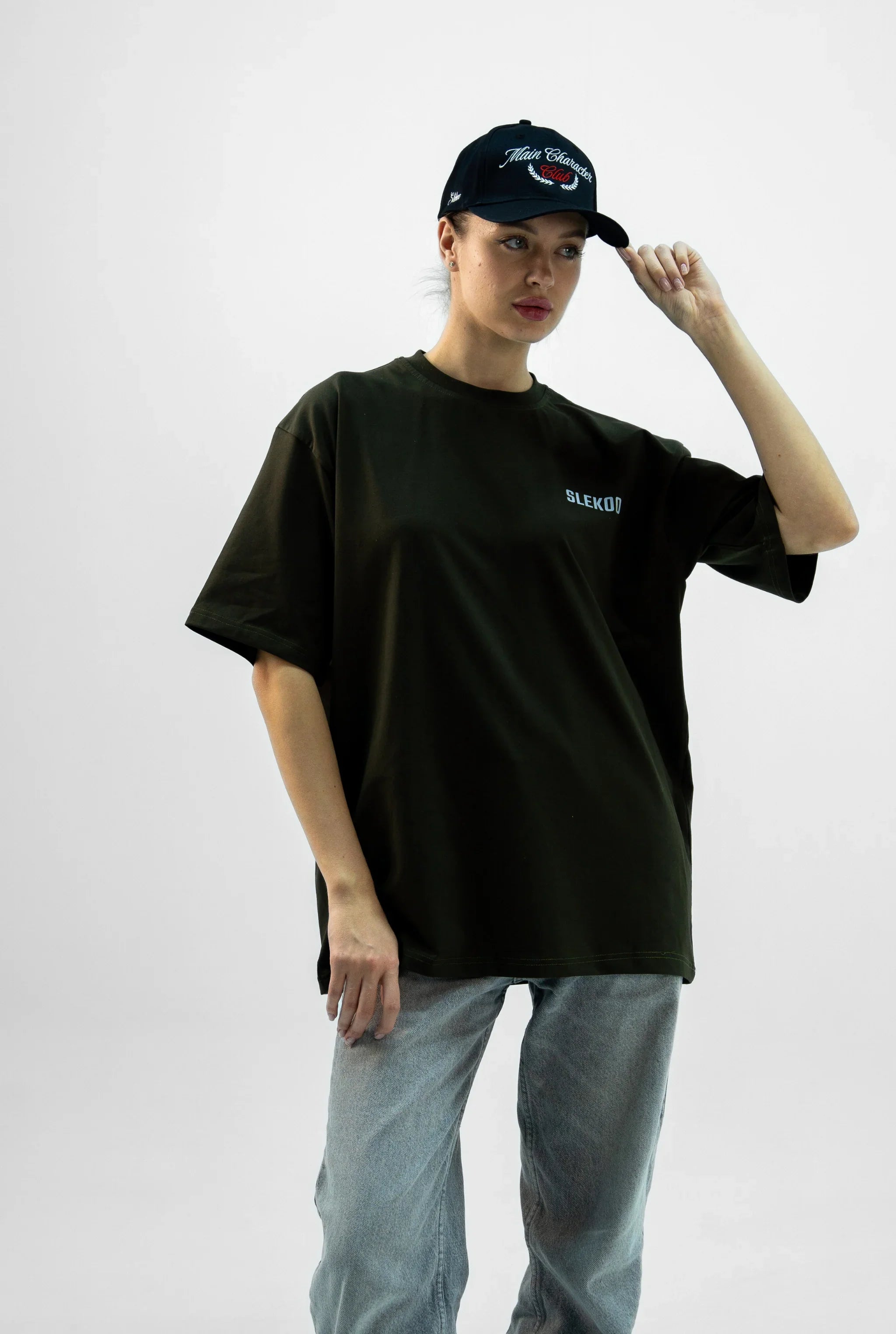 Black Main Character Club Cap