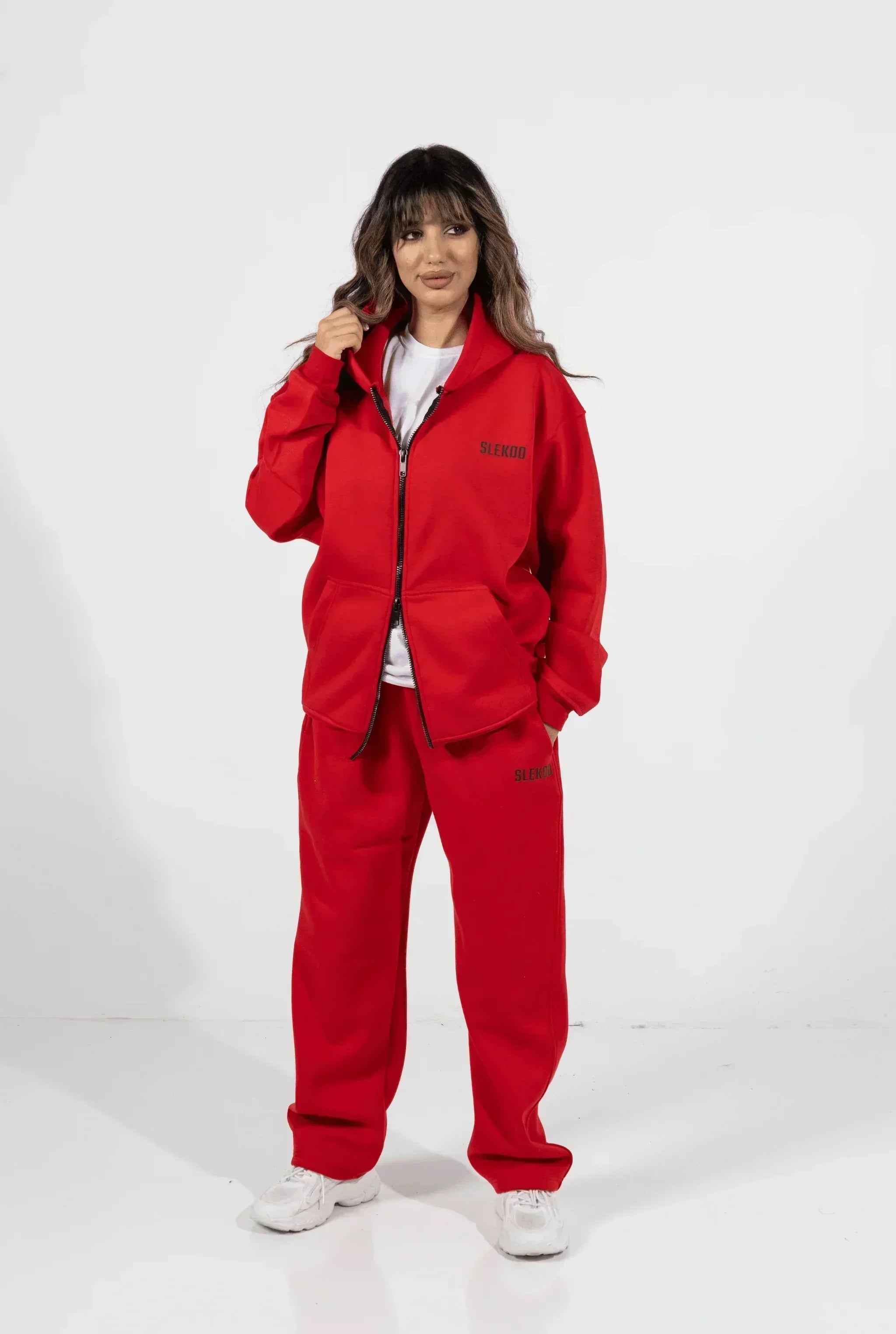 Unisex Signature Oversize Zipper Hoodie