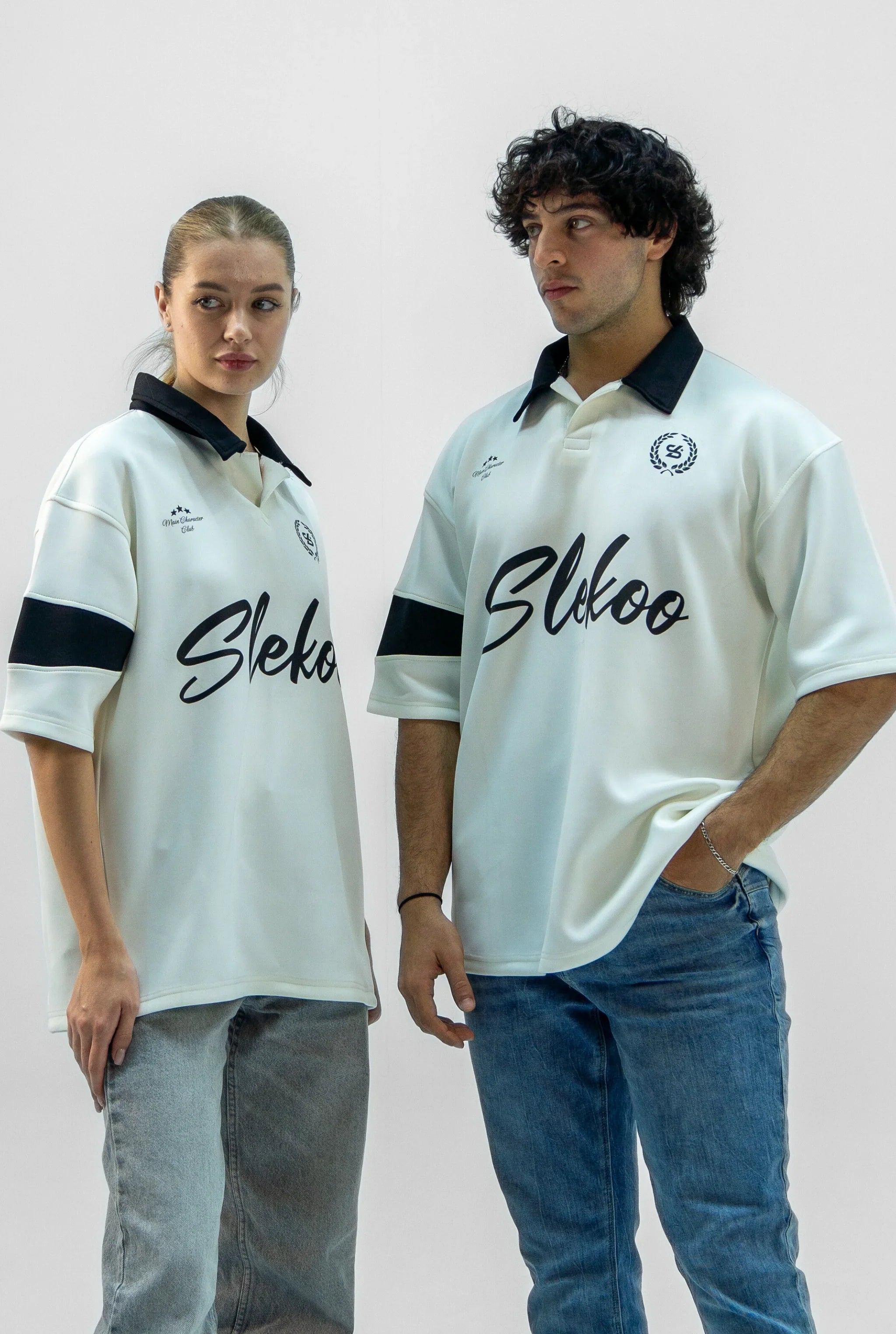 Unisex Polo MCC Oversize Jersey Off White Edition