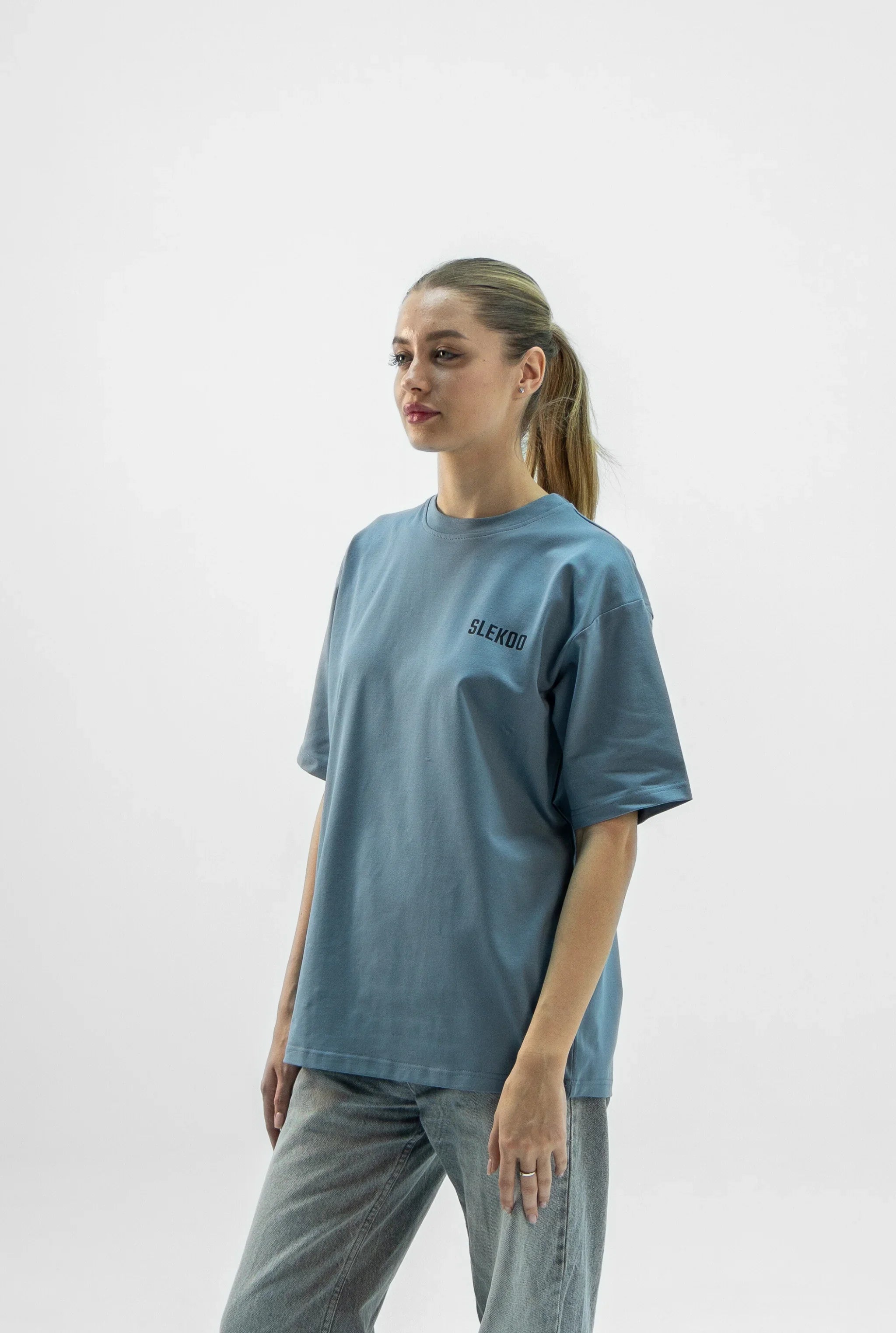 Unisex Slekoo SS25 Signature Oversize T-shirt