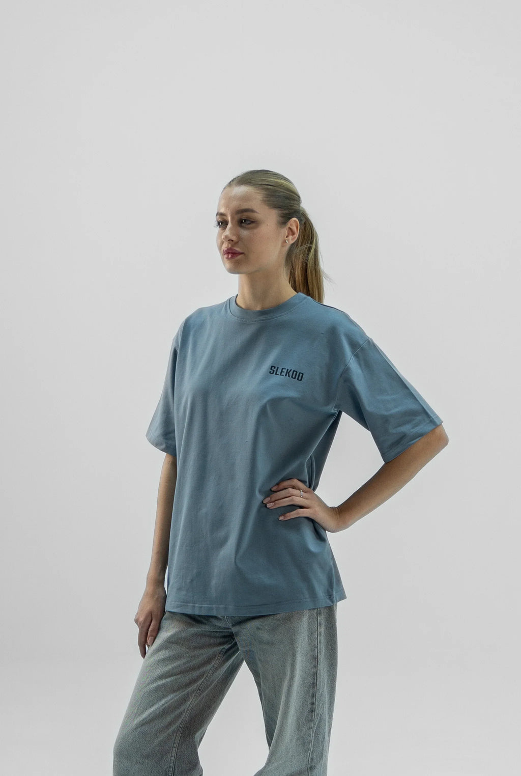 Unisex Slekoo SS25 Signature Oversize T-shirt