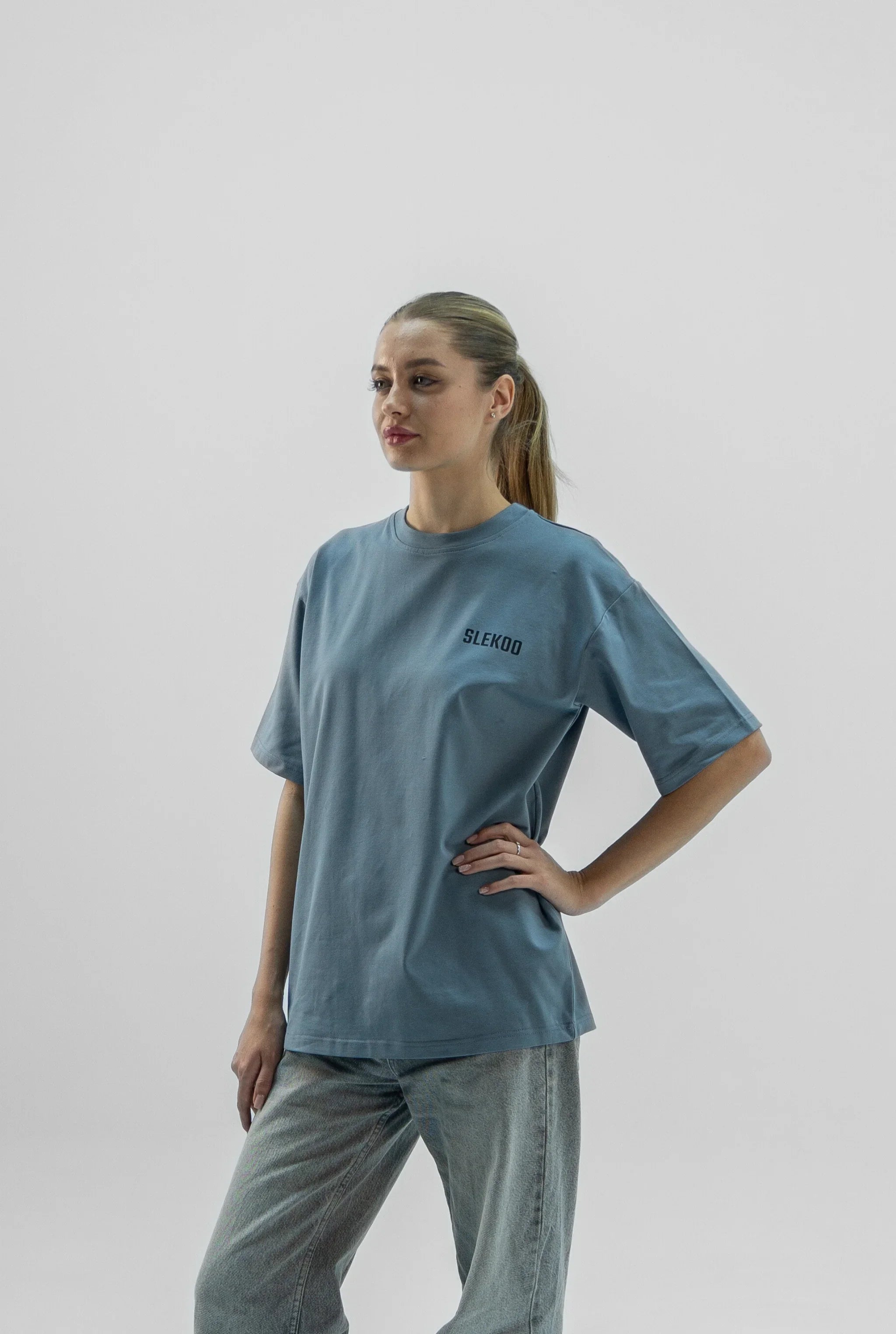 Unisex Slekoo SS25 Signature Oversize T-shirt