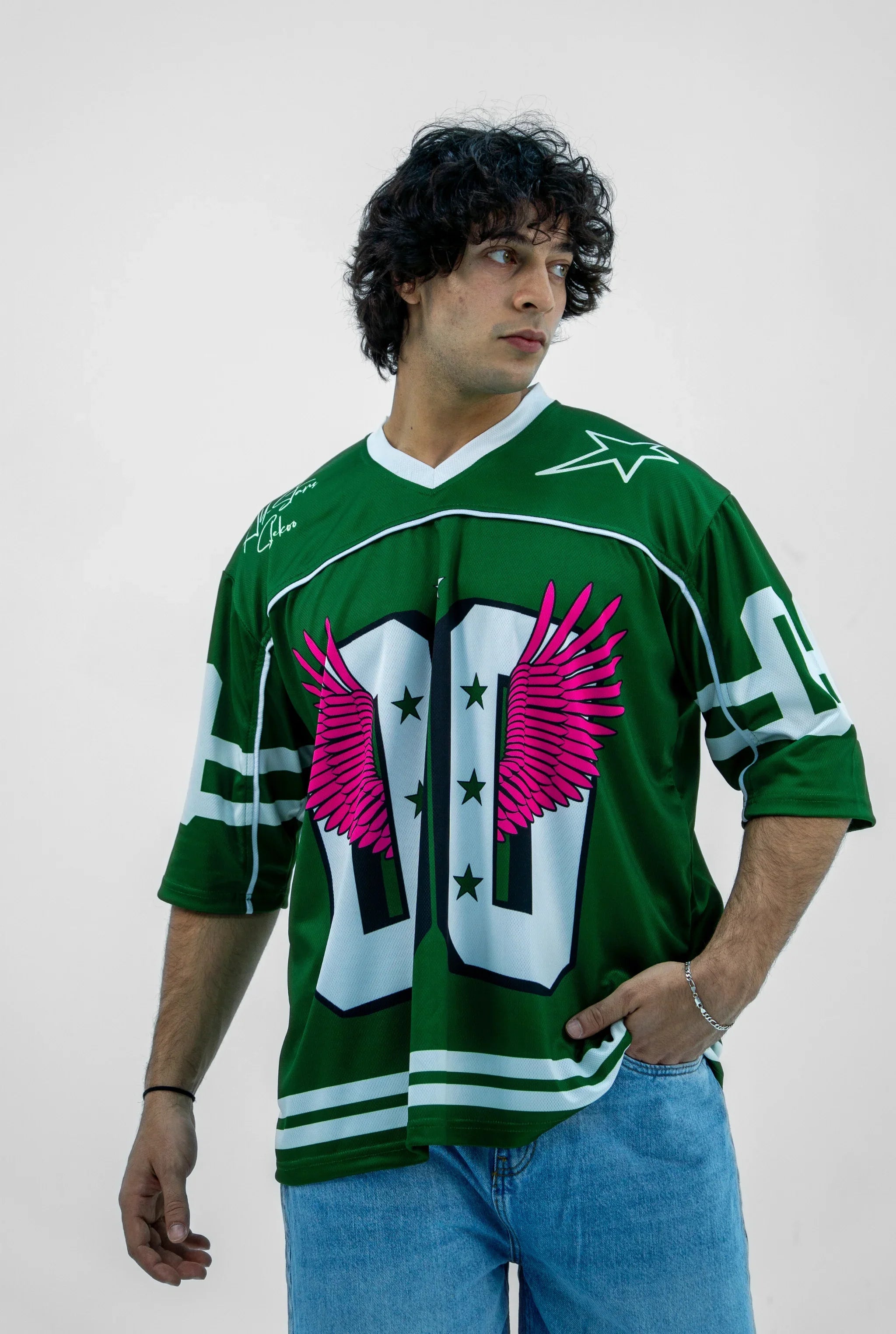 Unisex All-Star Oversize Jersey Green Edition