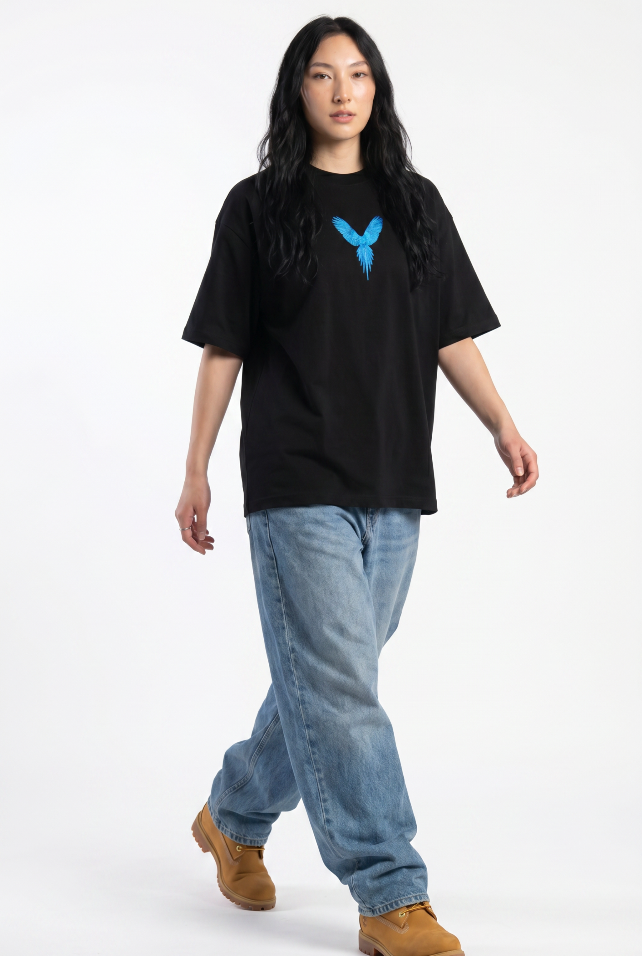 Loyalty Black Unisex Oversize T-Shirt