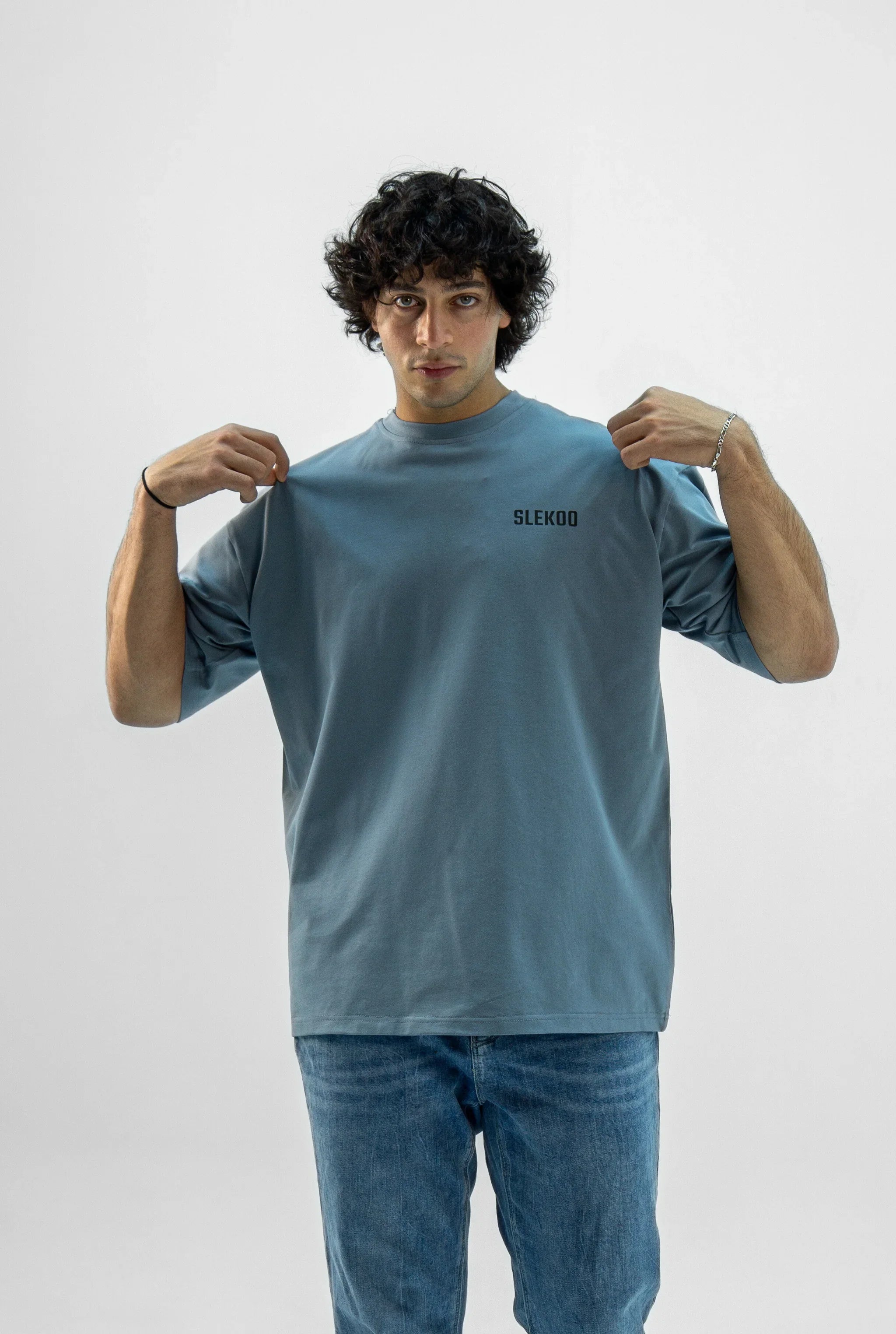 Unisex Slekoo SS25 Signature Oversize T-shirt
