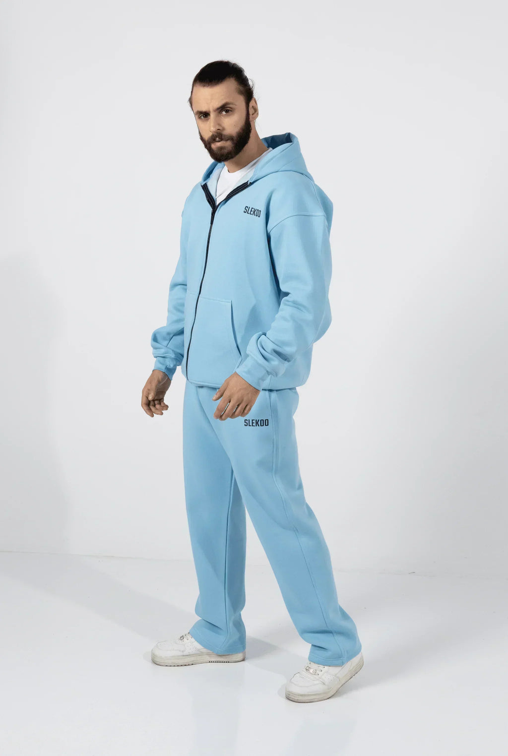 Unisex Signature Oversize Zipper Hoodie