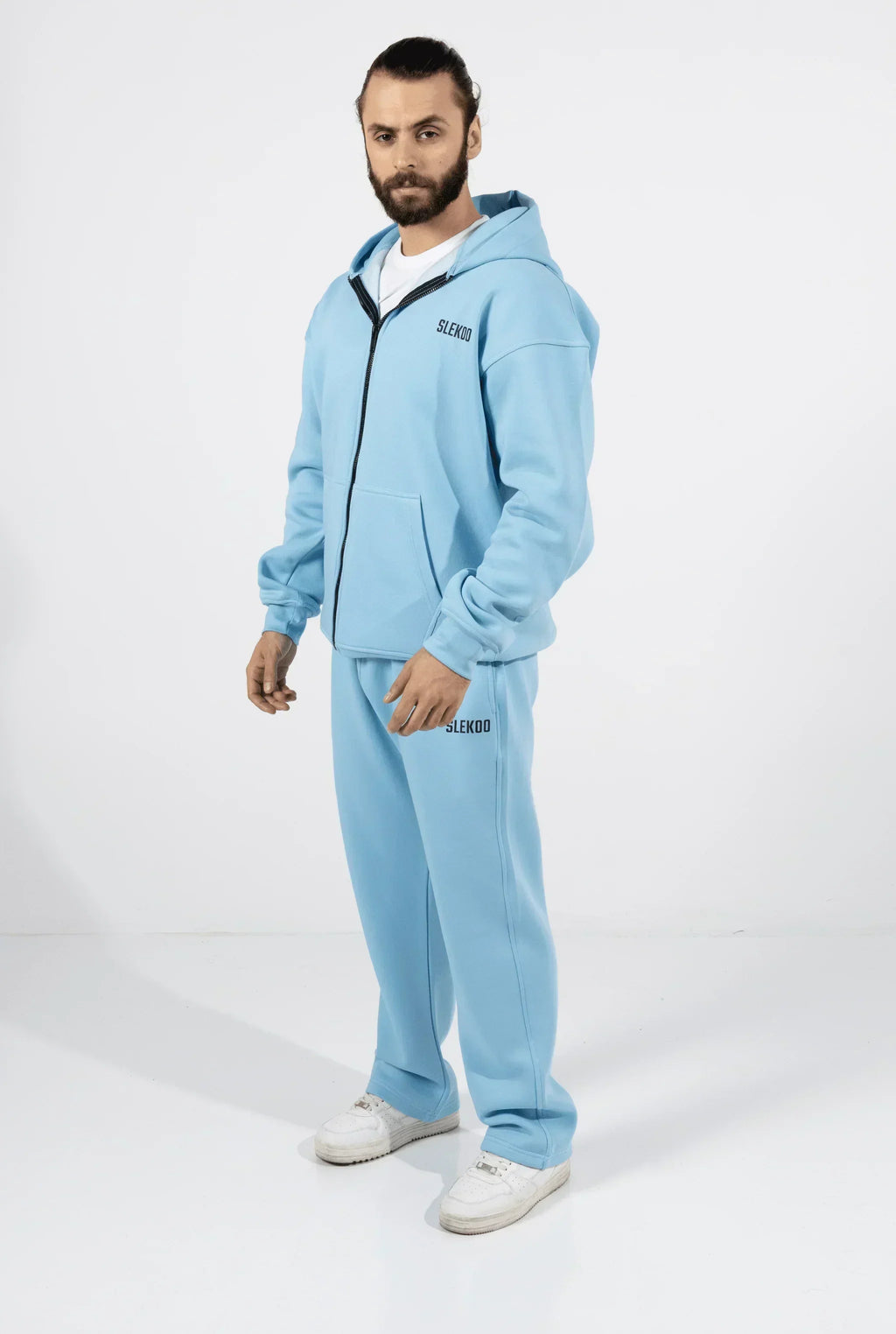 Unisex Signature Oversize Zipper Hoodie