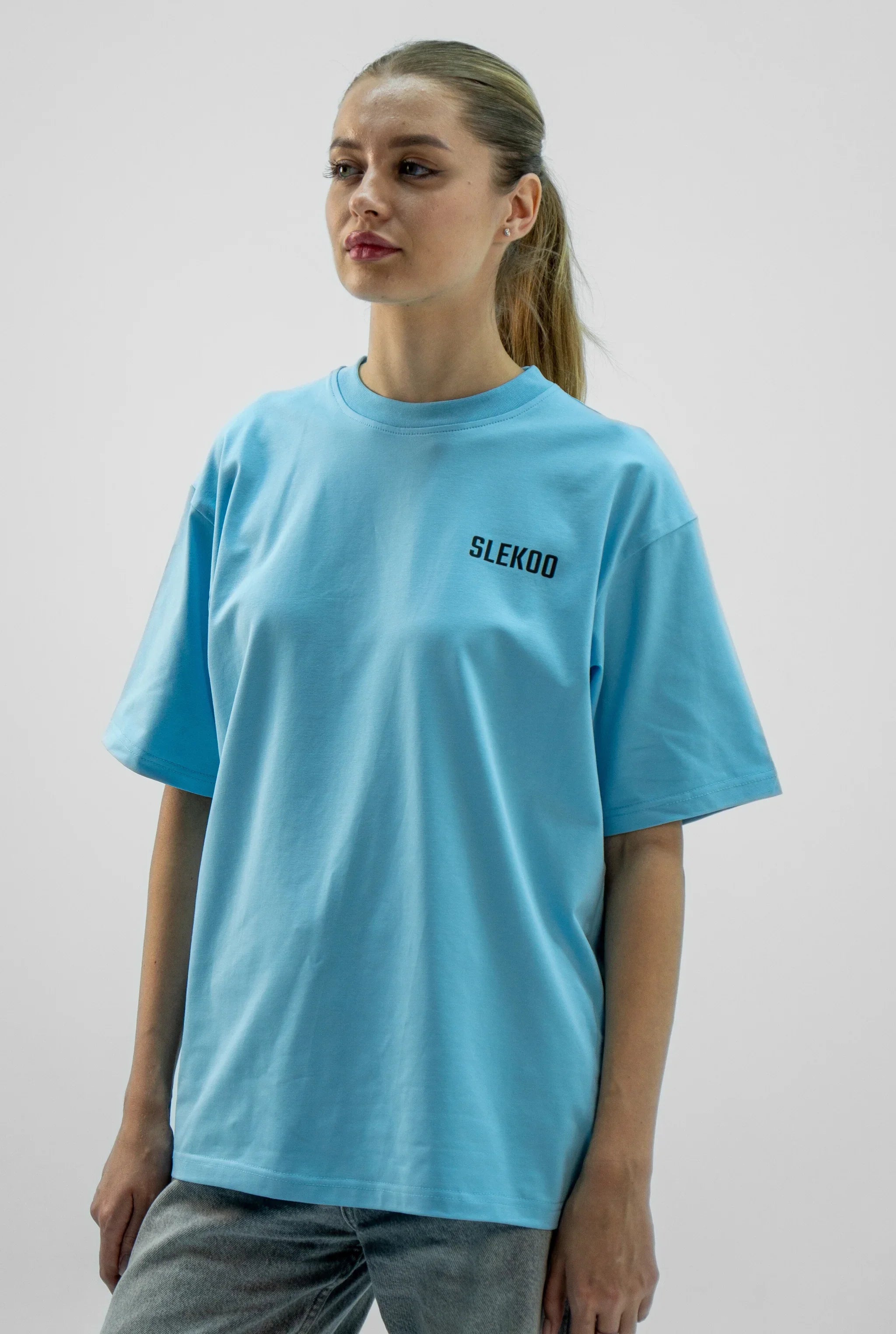 Unisex Slekoo SS25 Signature Oversize T-shirt