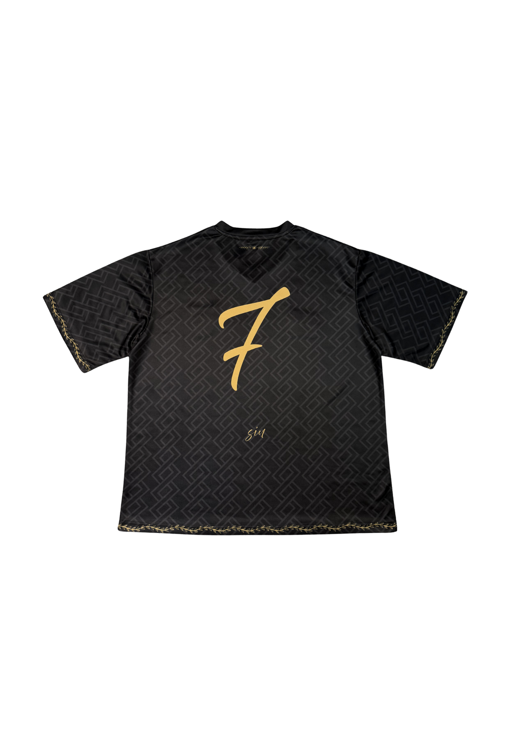 Black Edition Portugal Inspired Oversize Jersey