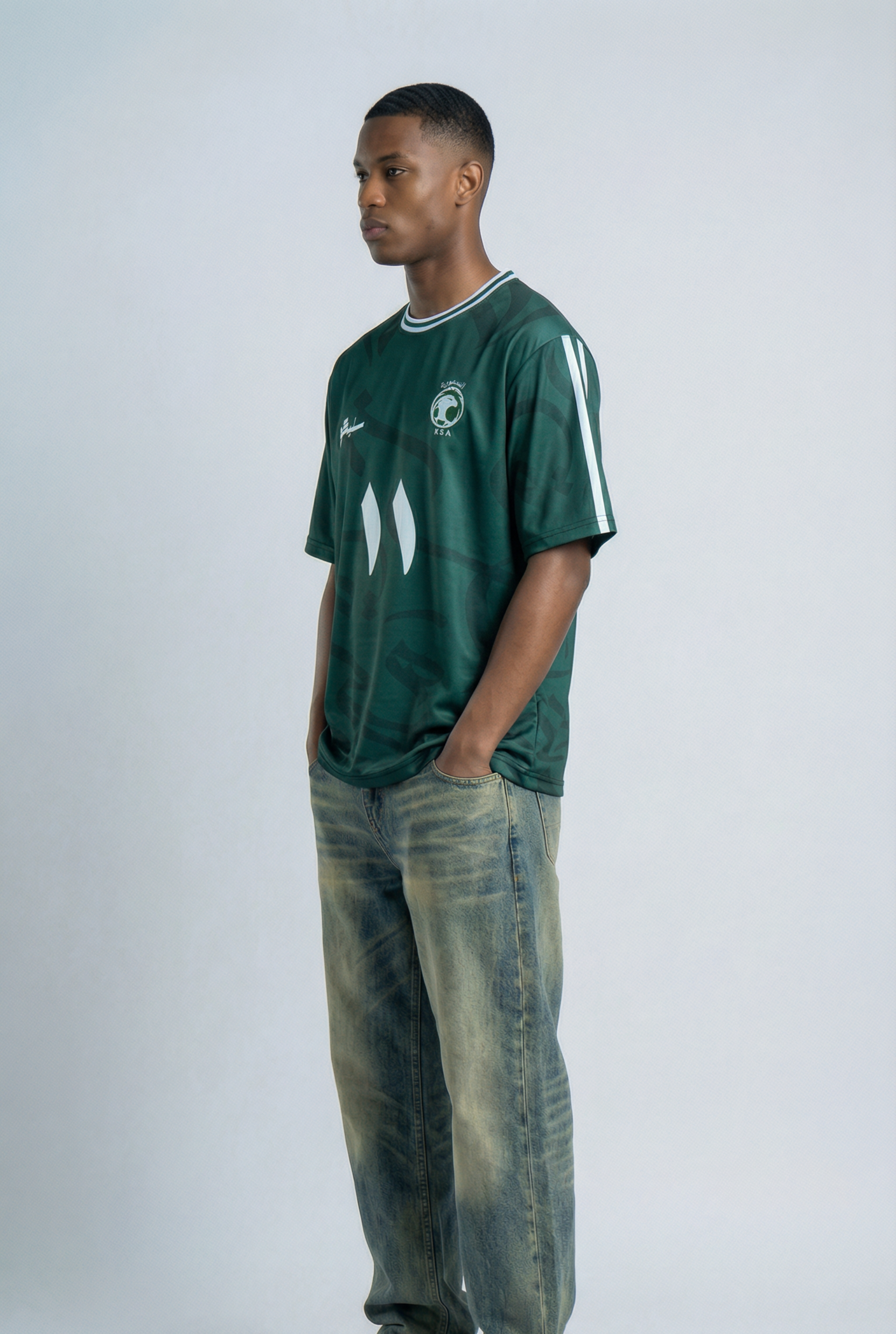 Saudi Inspired Oversize Jersey