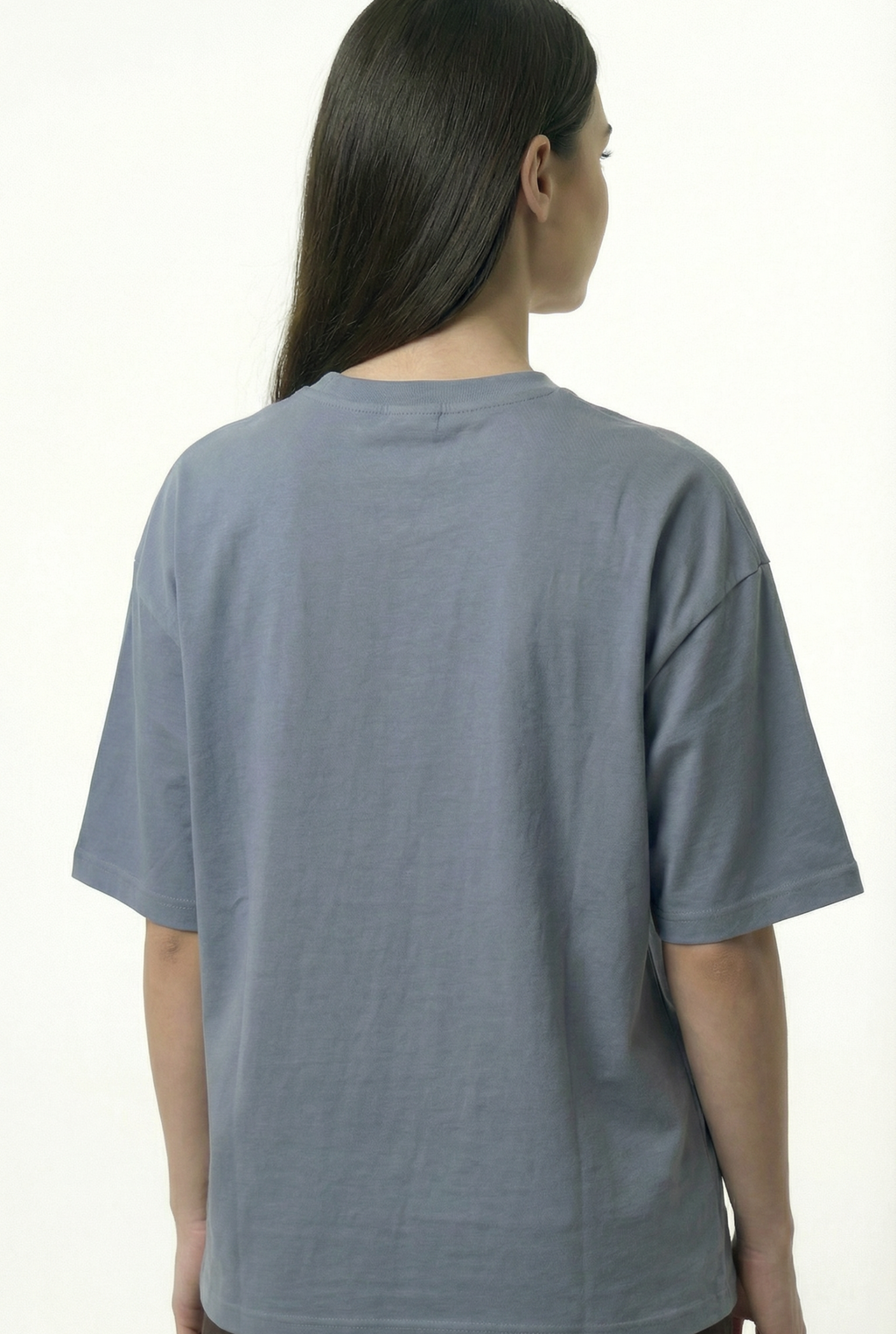 Basic Sliver Oversize T-Shirt & Baggy Cargo Pants Set