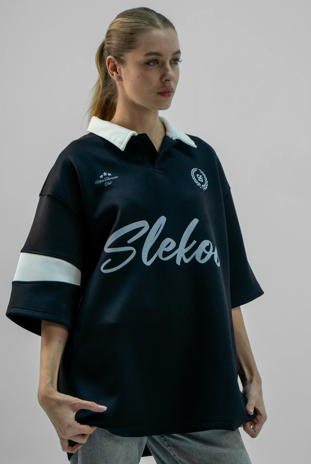 Unisex Polo MCC Oversize Jersey Black Edition