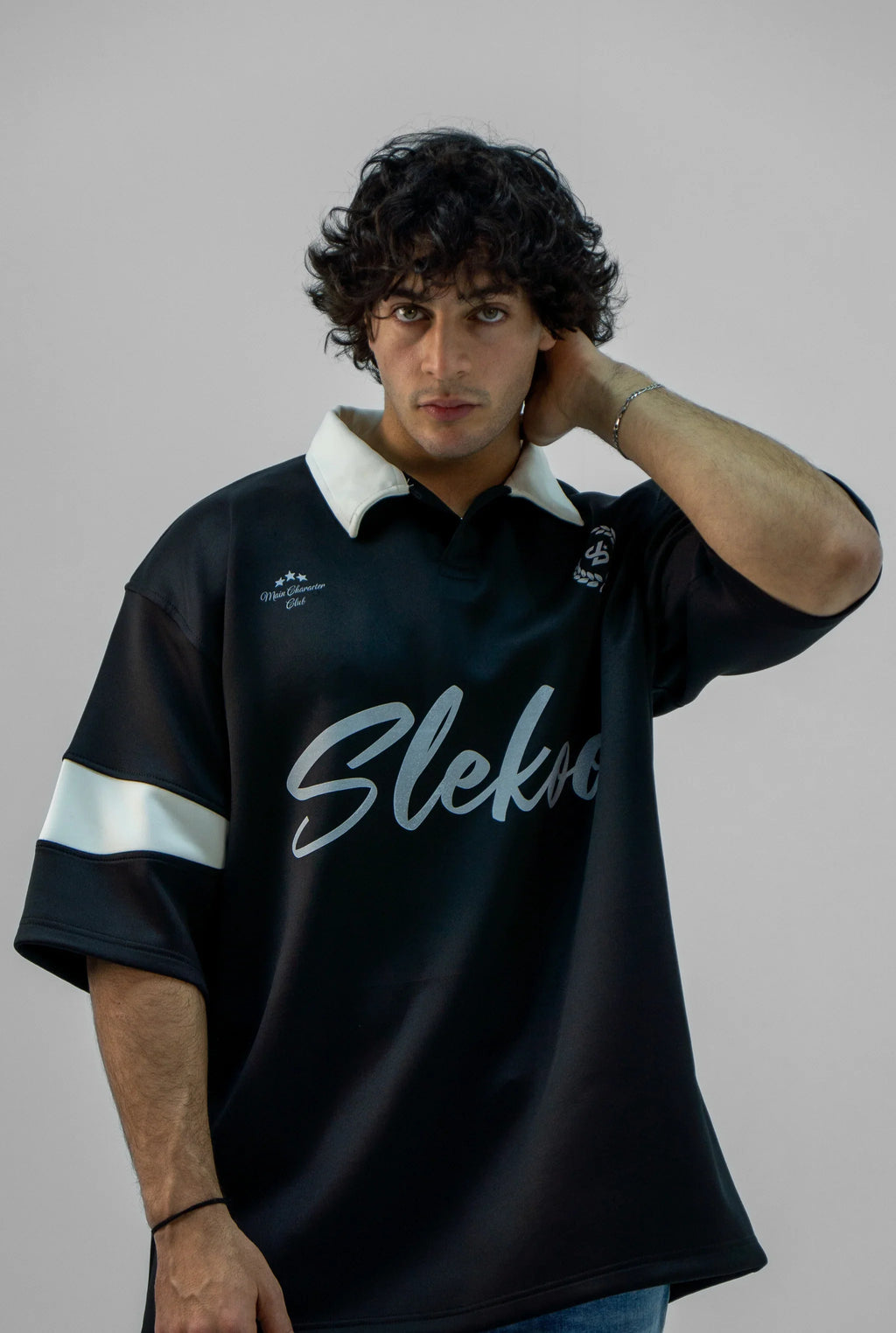 Unisex Polo MCC Oversize Jersey Black Edition