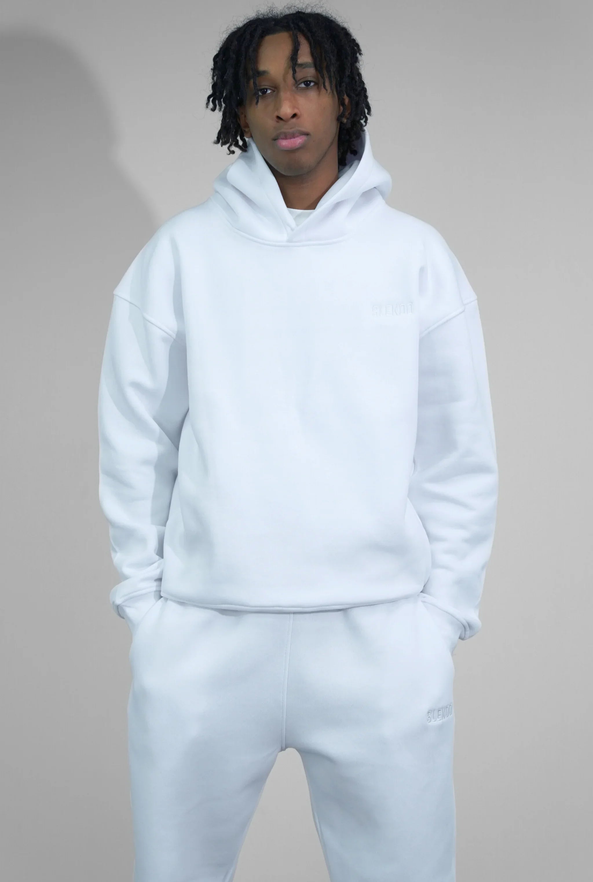 Basic Pocketless Oversize Hoodie V1