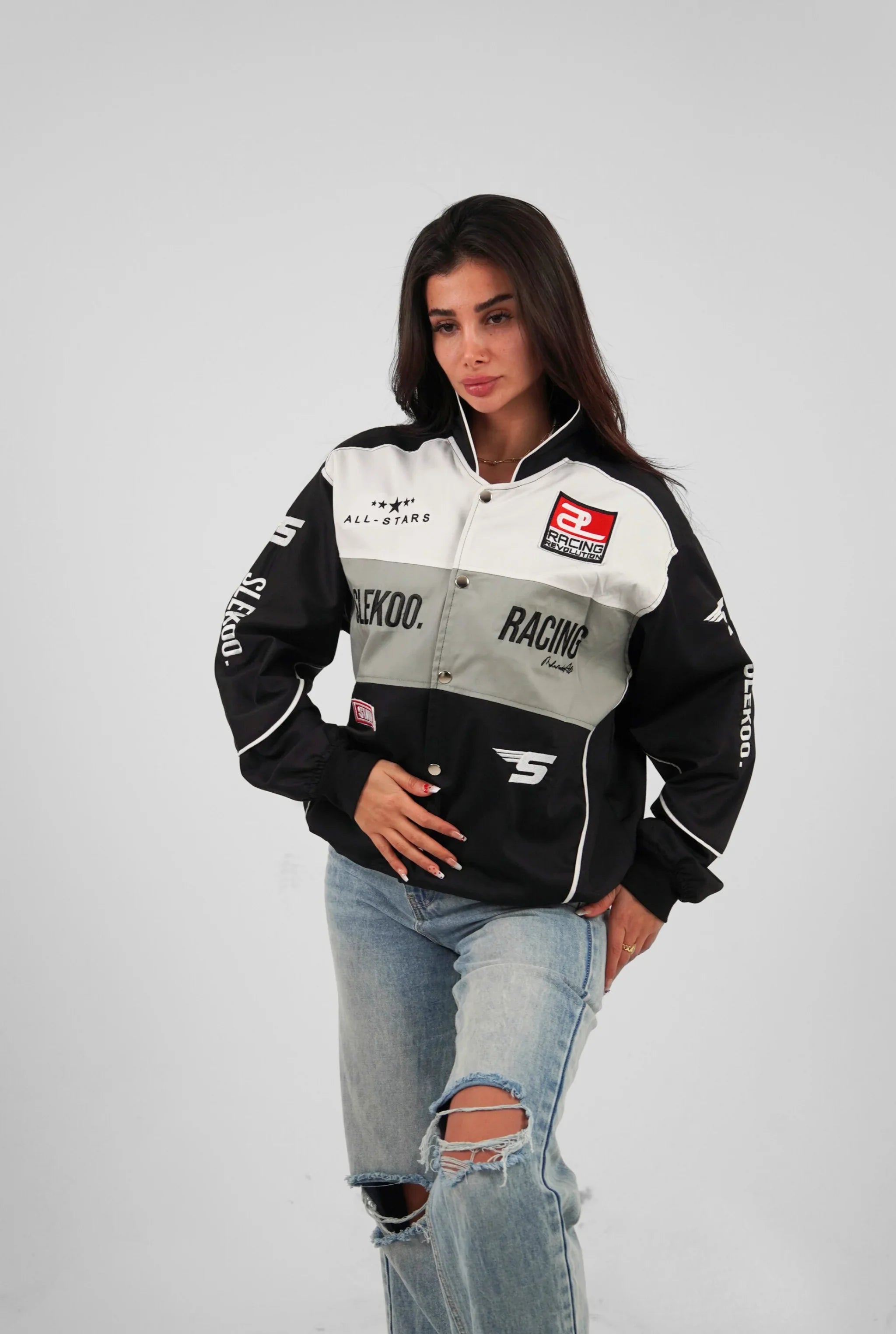 Unisex All-Stars Racing Jacket Black Edition
