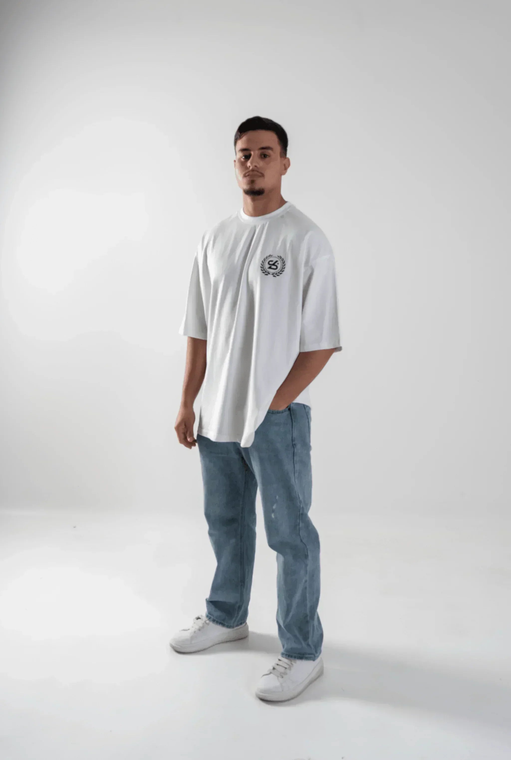 Unisex Slekoo White Crafters T-shirt