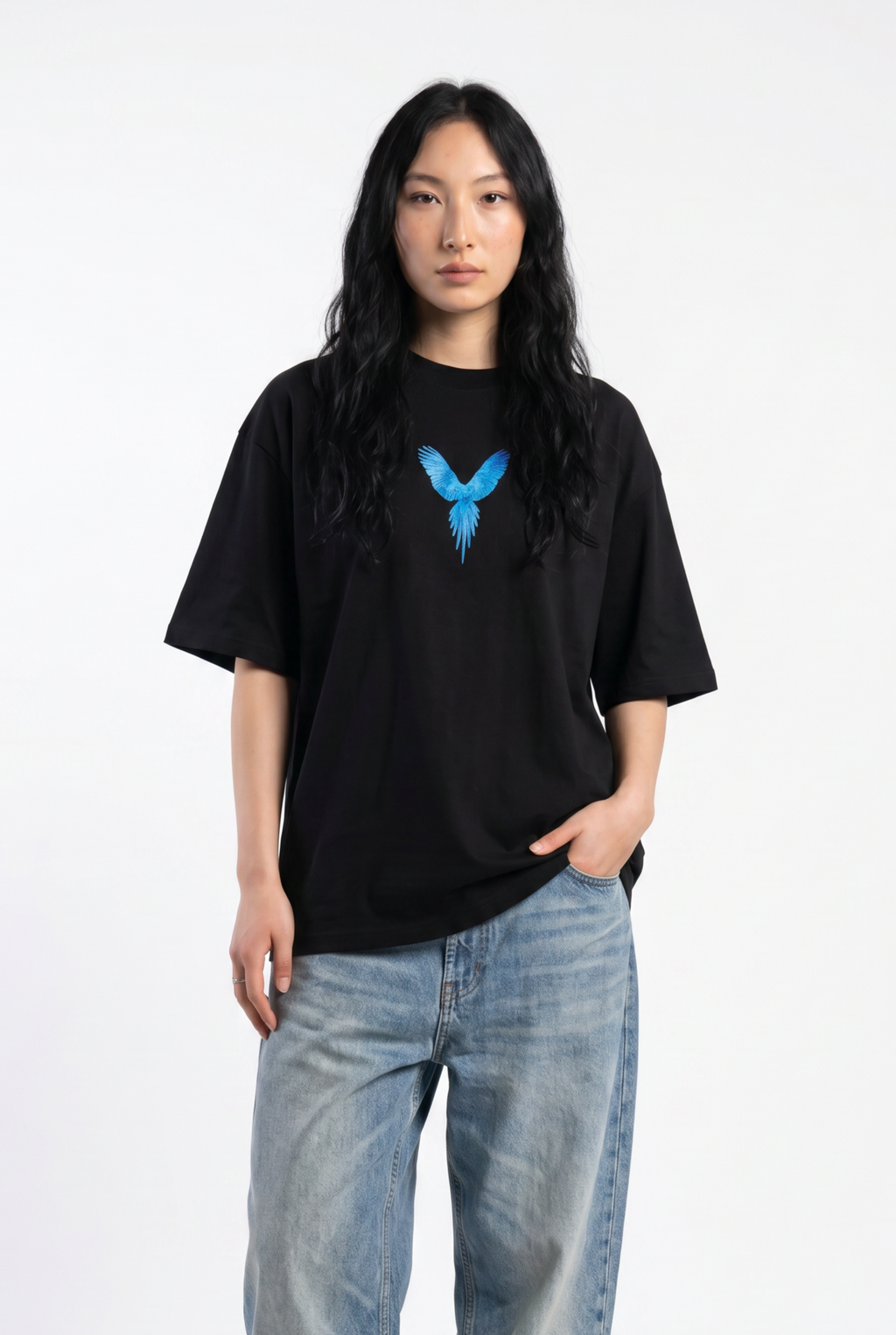 Loyalty Black Unisex Oversize T-Shirt