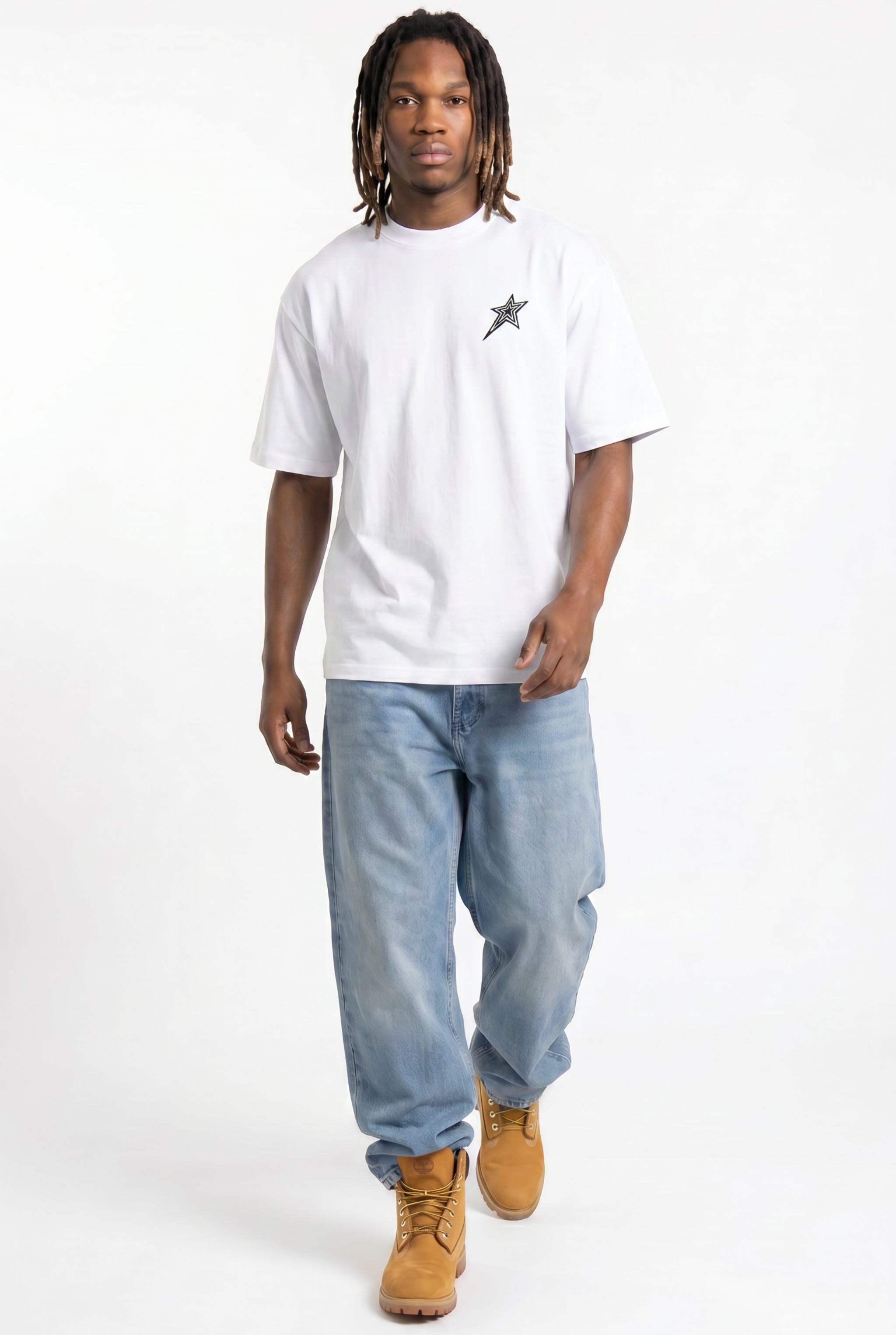 All-Stars White Unisex Oversize T-Shirt