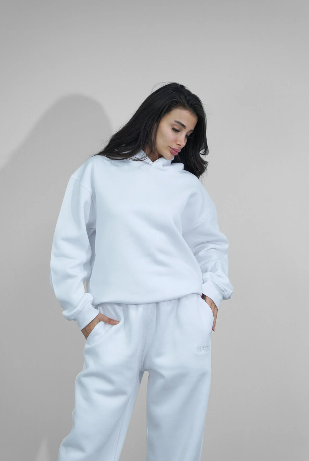 Basic Pocketless Oversize Hoodie V1