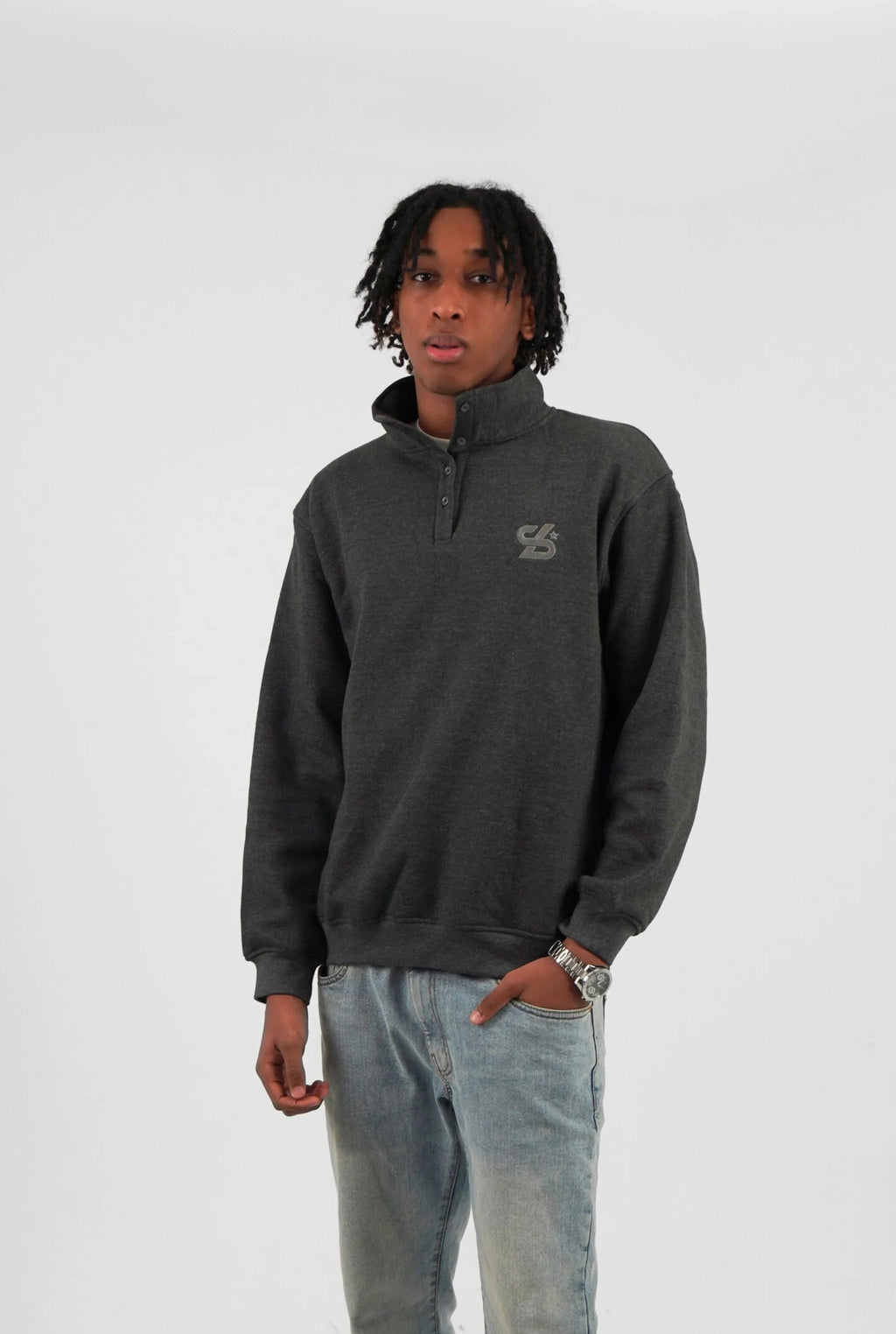 Unisex Signature Oversize High Neck Sweater