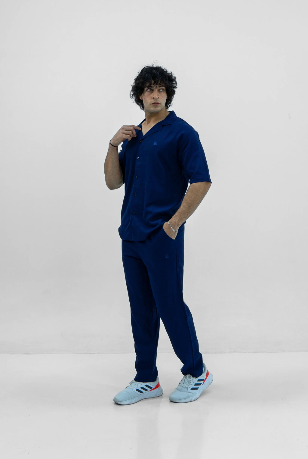 Men S25 Linen Shirt & Pants Set