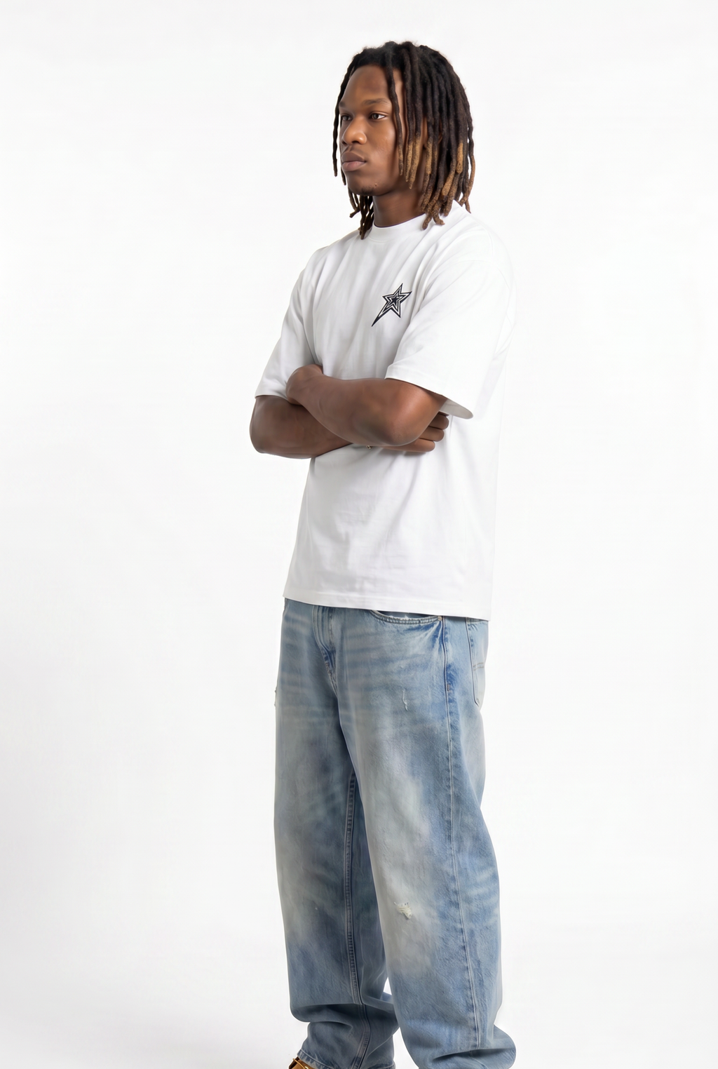 All-Stars White Unisex Oversize T-Shirt