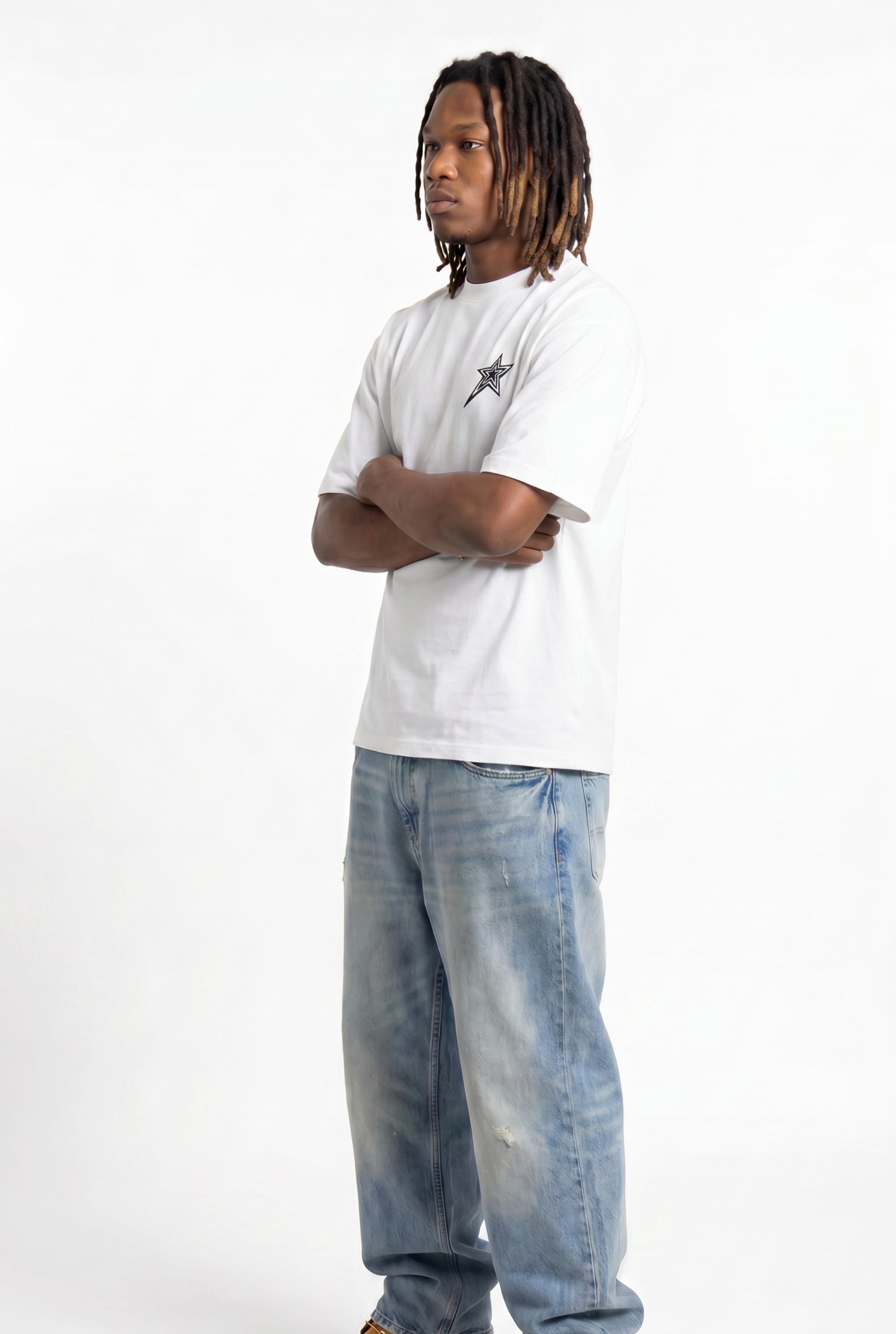 All-Stars White Unisex Oversize T-Shirt