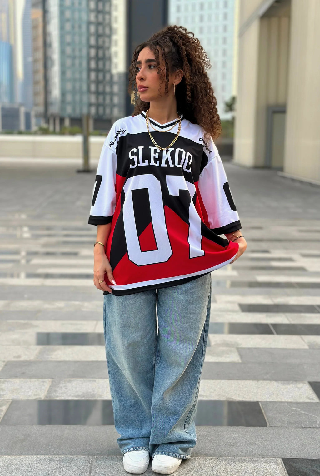 Unisex All-Stars Oversize Jersey Red Edition