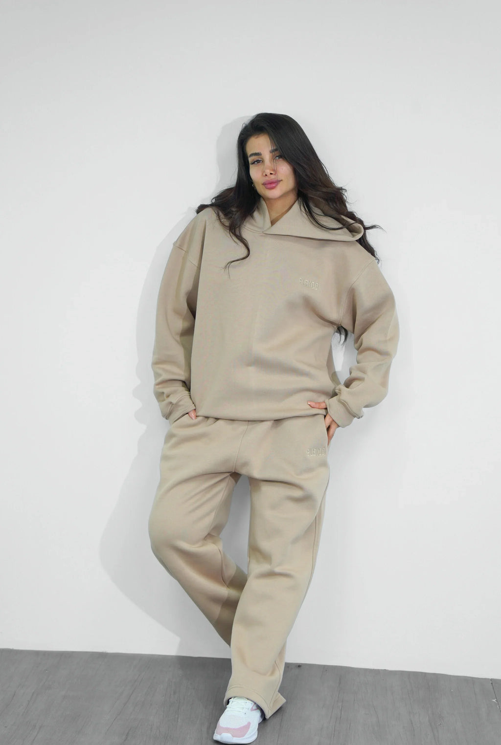 Basic Pocketless Oversize Hoodie V1