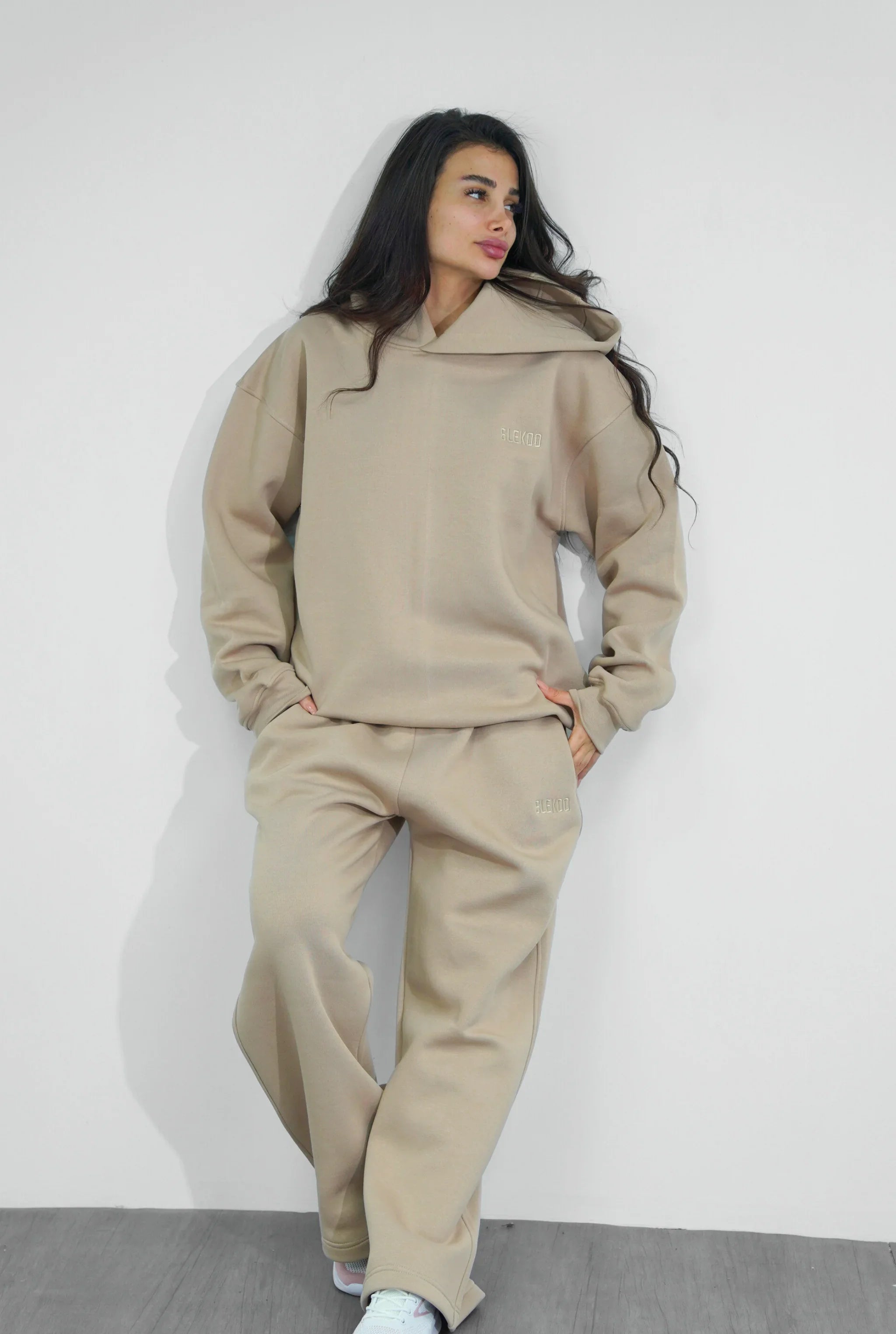 Basic Pocketless Oversize Hoodie V1