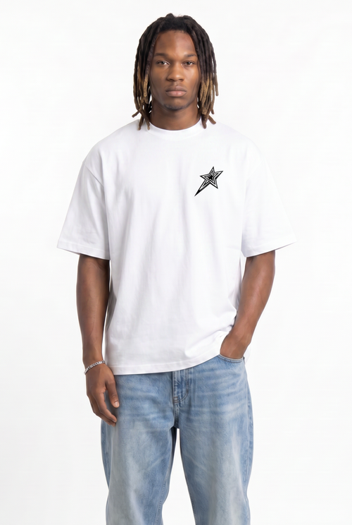 All-Stars White Unisex Oversize T-Shirt
