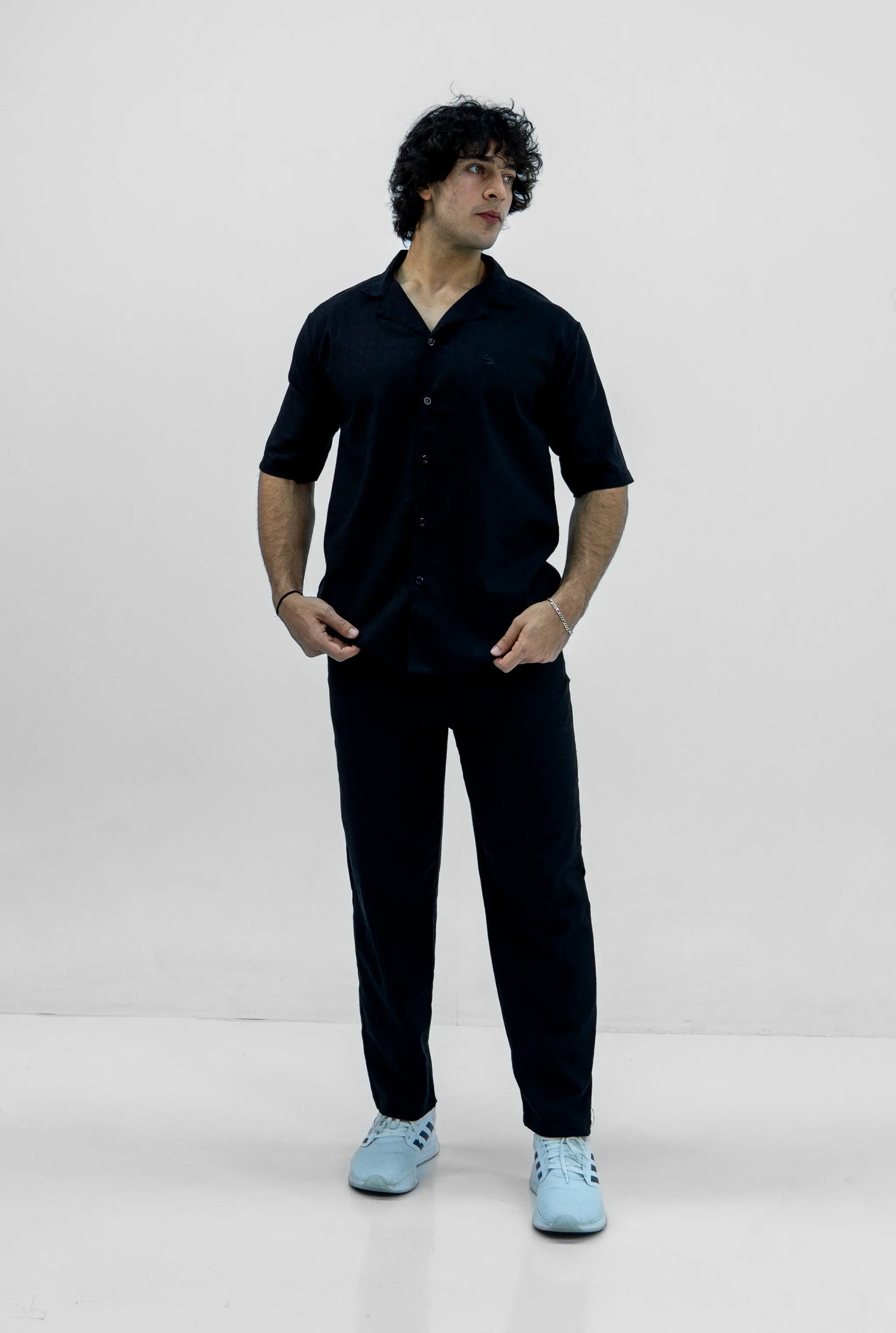 Men S25 Linen Shirt & Pants Set