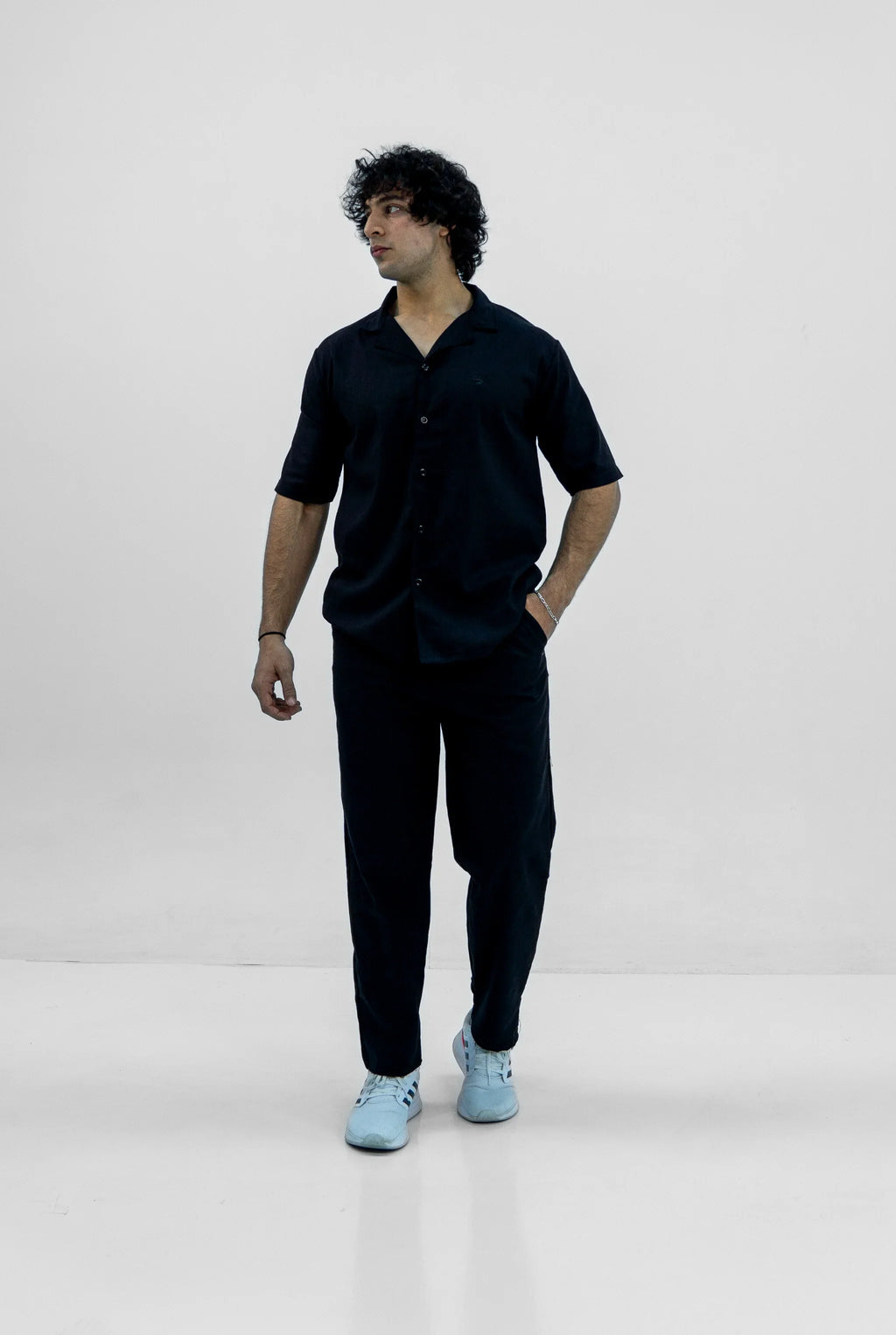 Men S25 Linen Shirt & Pants Set