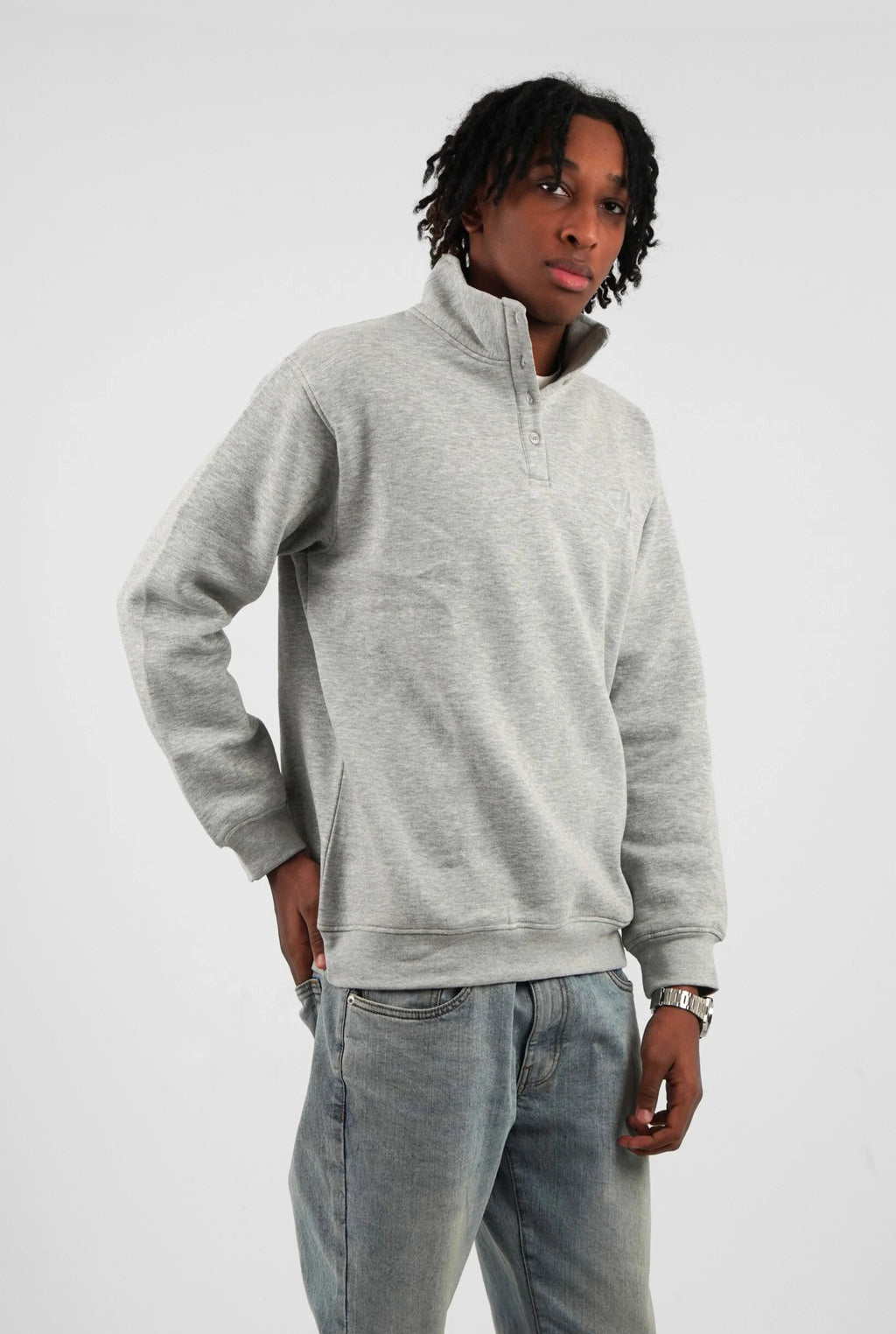 Unisex Signature Oversize High Neck Sweater