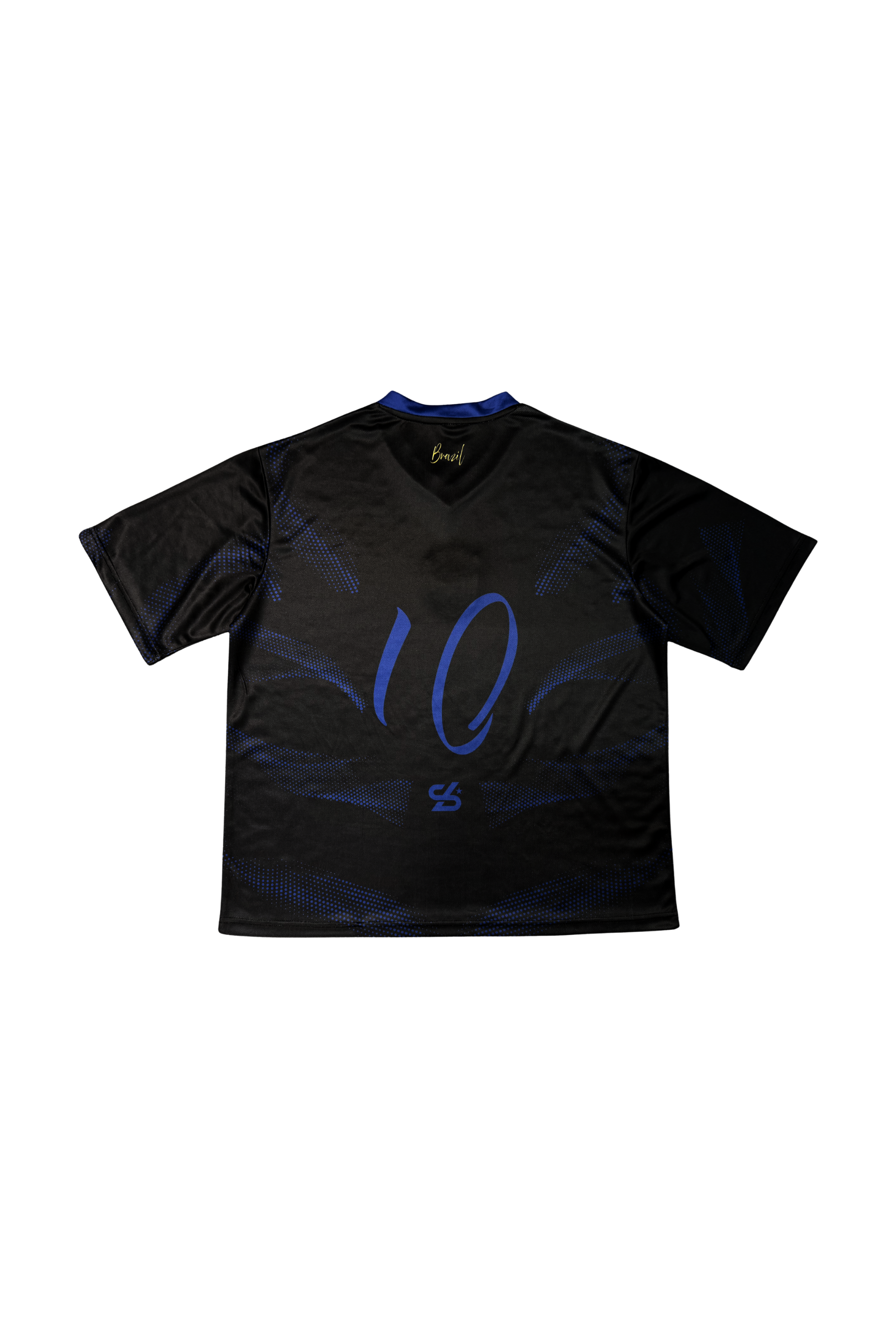 Black Edition Brazil Inspired Oversize Jersey