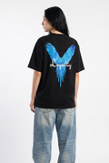 Loyalty Black Unisex Oversize T-Shirt