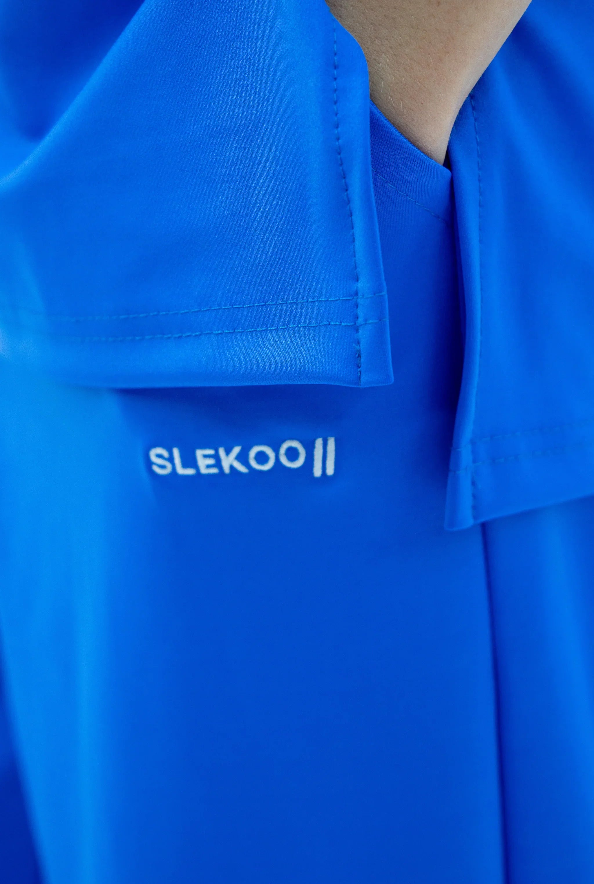 Unisex Blue Oversize Relaxed Fit T-shirt & Baggy Pants Set