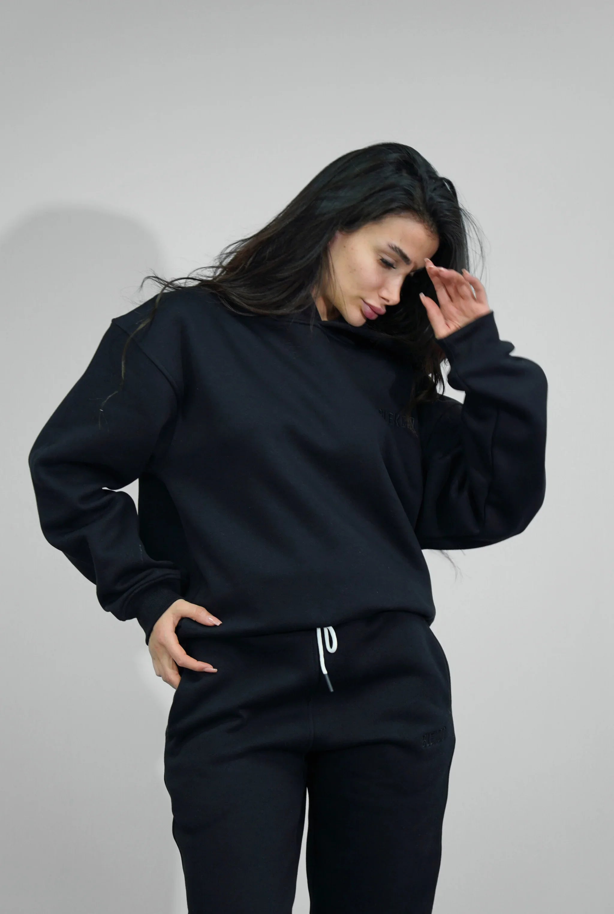 Basic Pocketless Oversize Hoodie V1