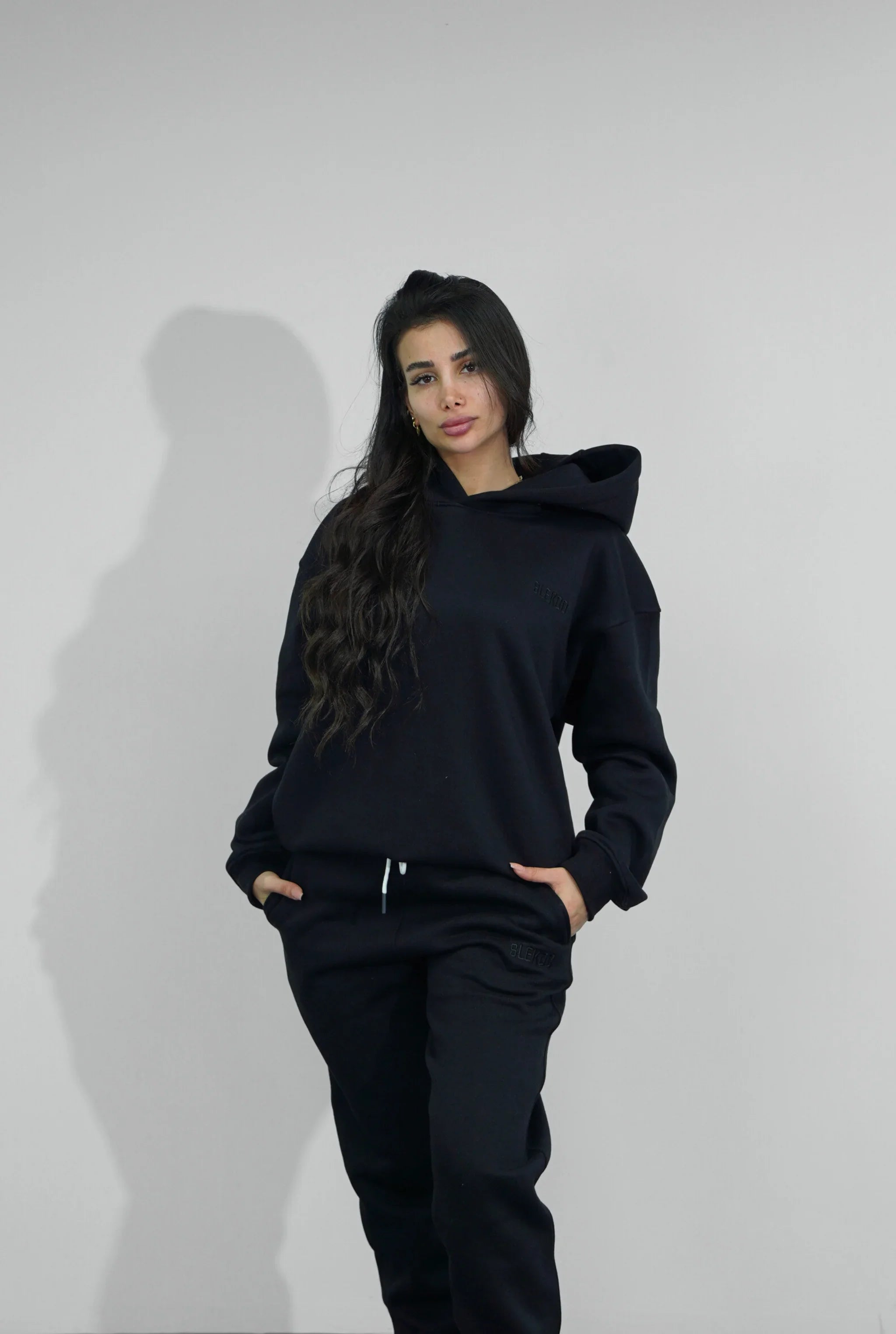 Basic Pocketless Oversize Hoodie V1