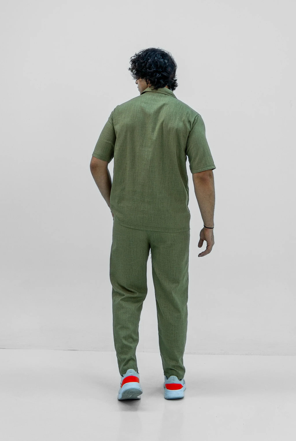 Men S25 Linen Shirt & Pants Set